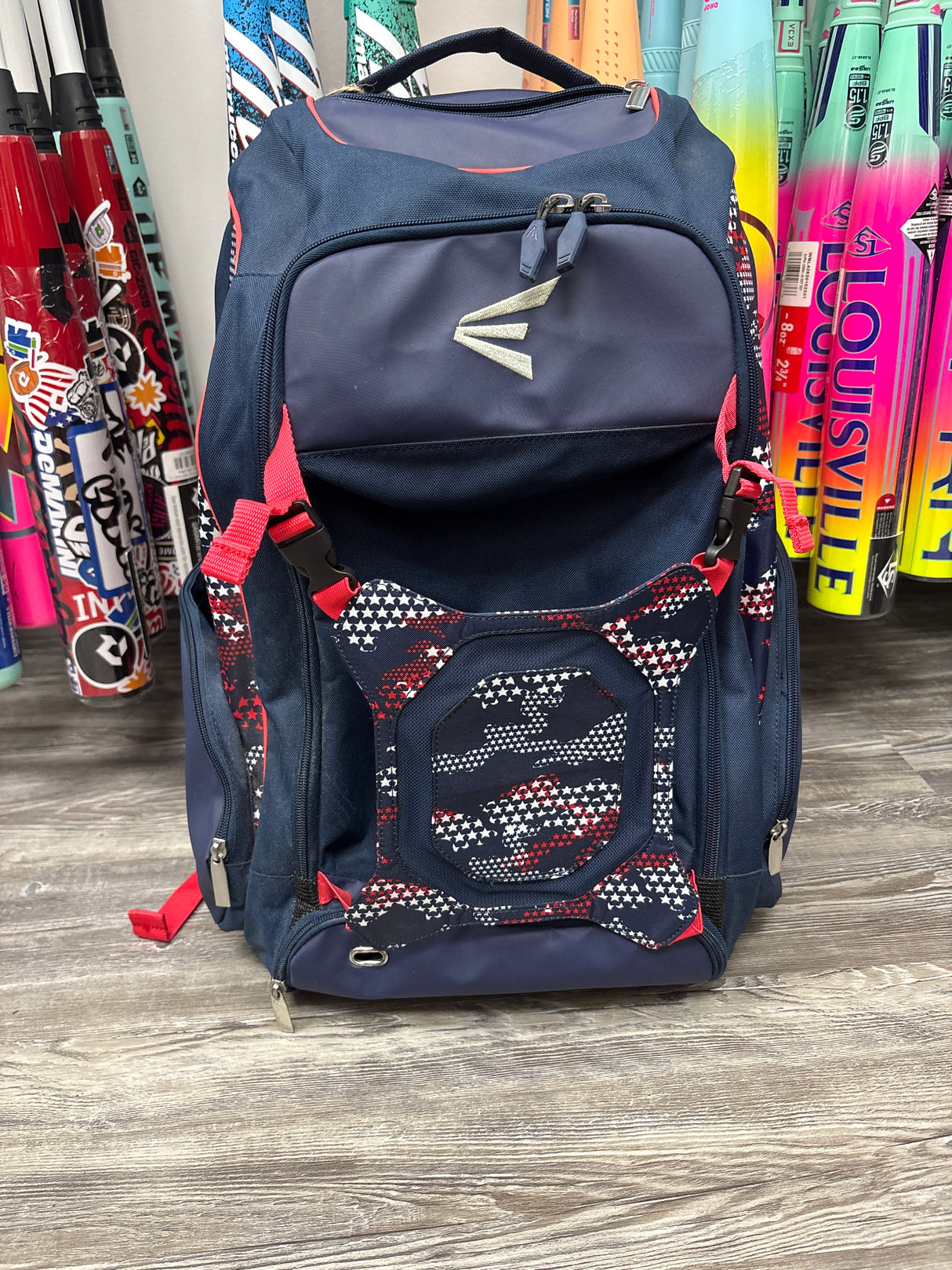 Used Easton Backpack Bat Bag - USA