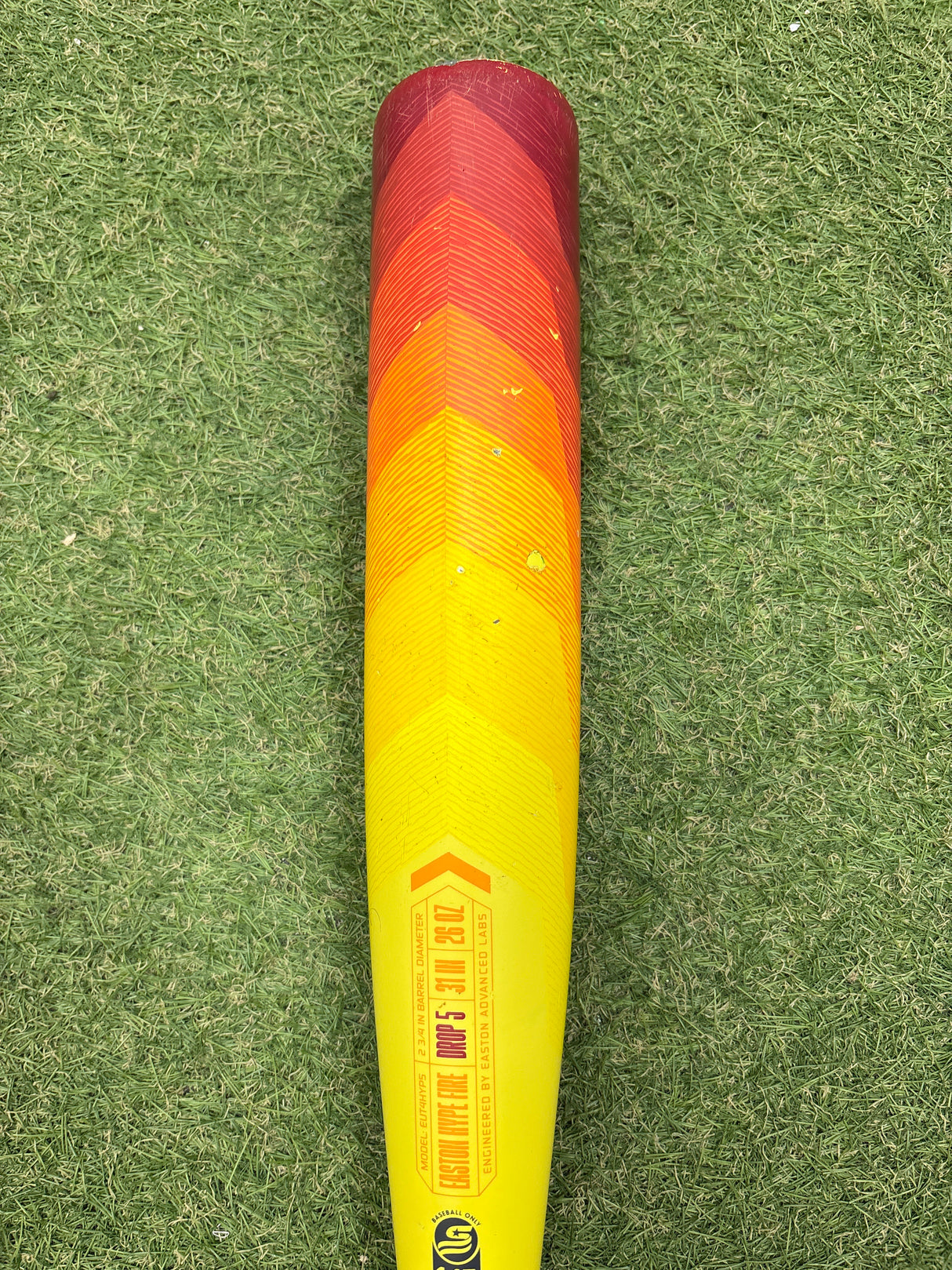 Used 2024 Easton Hype Fire 31/26 USSSA Certified Drop 5