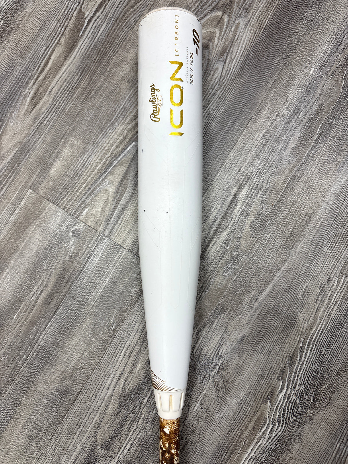 Used 2024 Rawlings Icon 30/20 USSSA Certified Drop 10