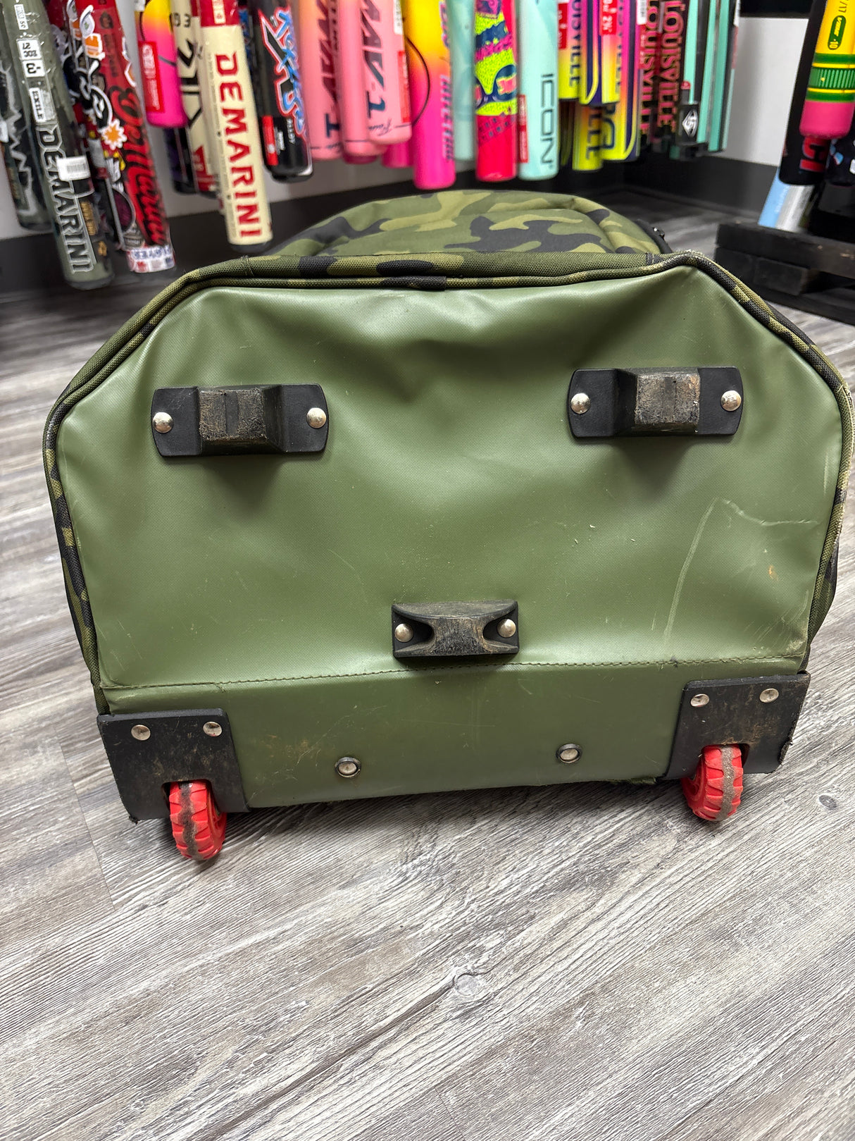Used Rawlings Gold Collection Wheeled Bag - Camo