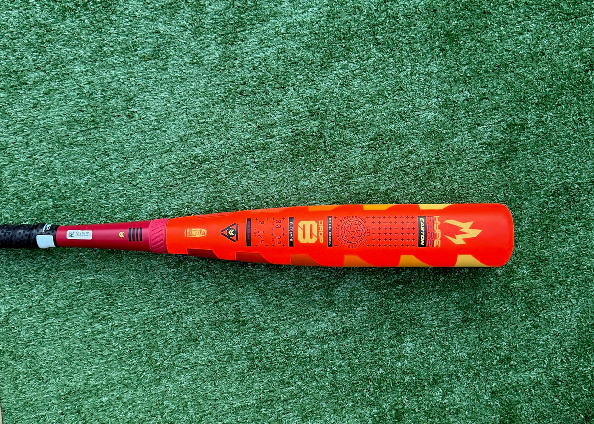 Used 2025 Easton Hype Fire 30/22 USSSA Certified Drop 8