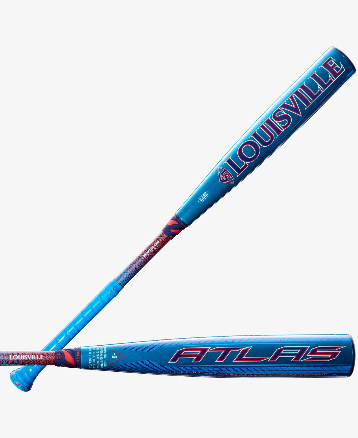 New 2027 Louisville Slugger Atlas™ Hybrid (-3) BBCOR Baseball Bat