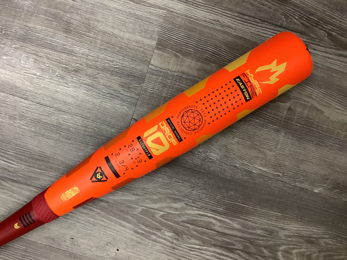 Used 2025 Easton Hype Fire 29/19 USSSA Certified Drop 10
