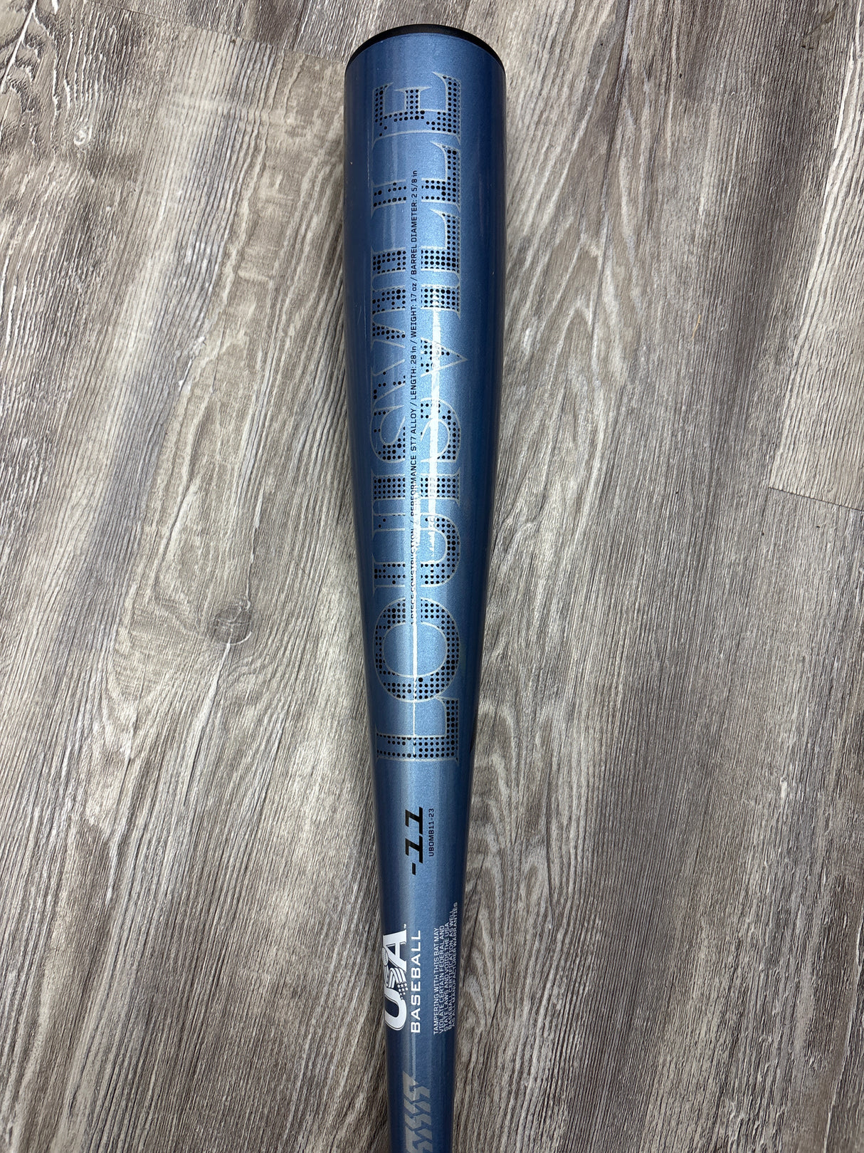 New 2023 Louisville Slugger Omaha 28/17 USA Bat Certified Drop 11