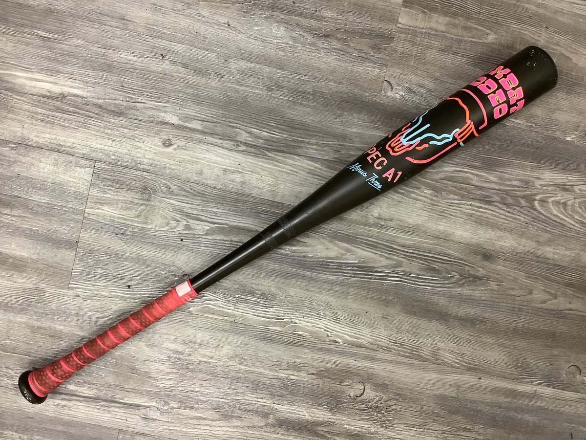 Used 2026 COMBAT MFG Midnight Rodeo "Arena" SPEC-A1 BBCOR Bat
