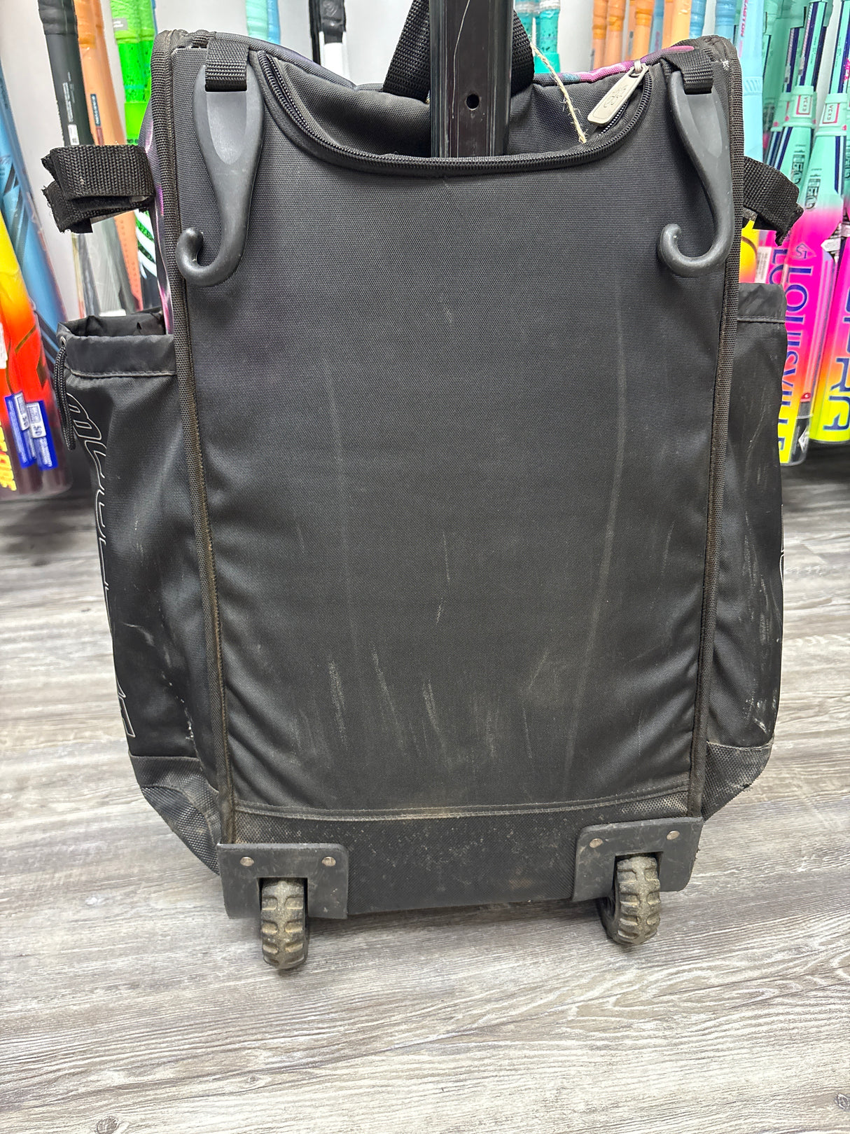 Used Boombah Roller Bag - Neon Lightning