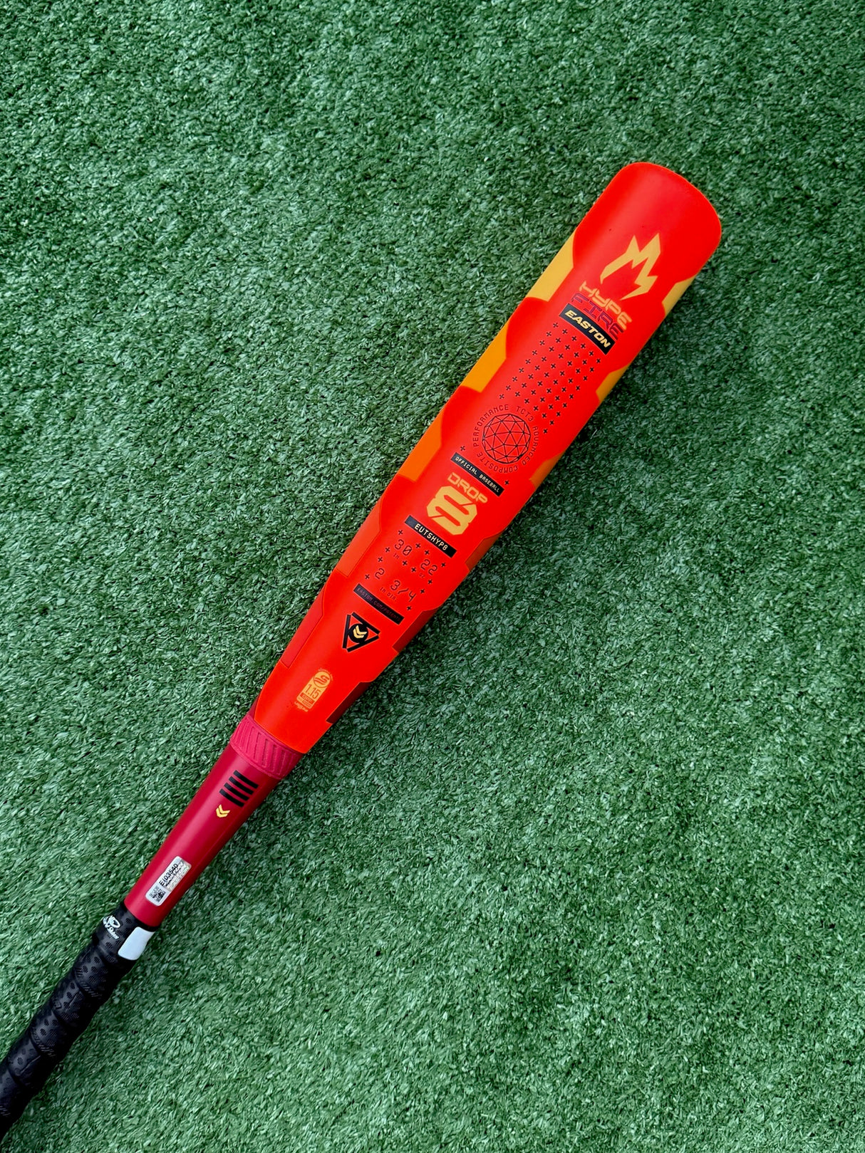 Used 2025 Easton Hype Fire 30/22 USSSA Certified Drop 8