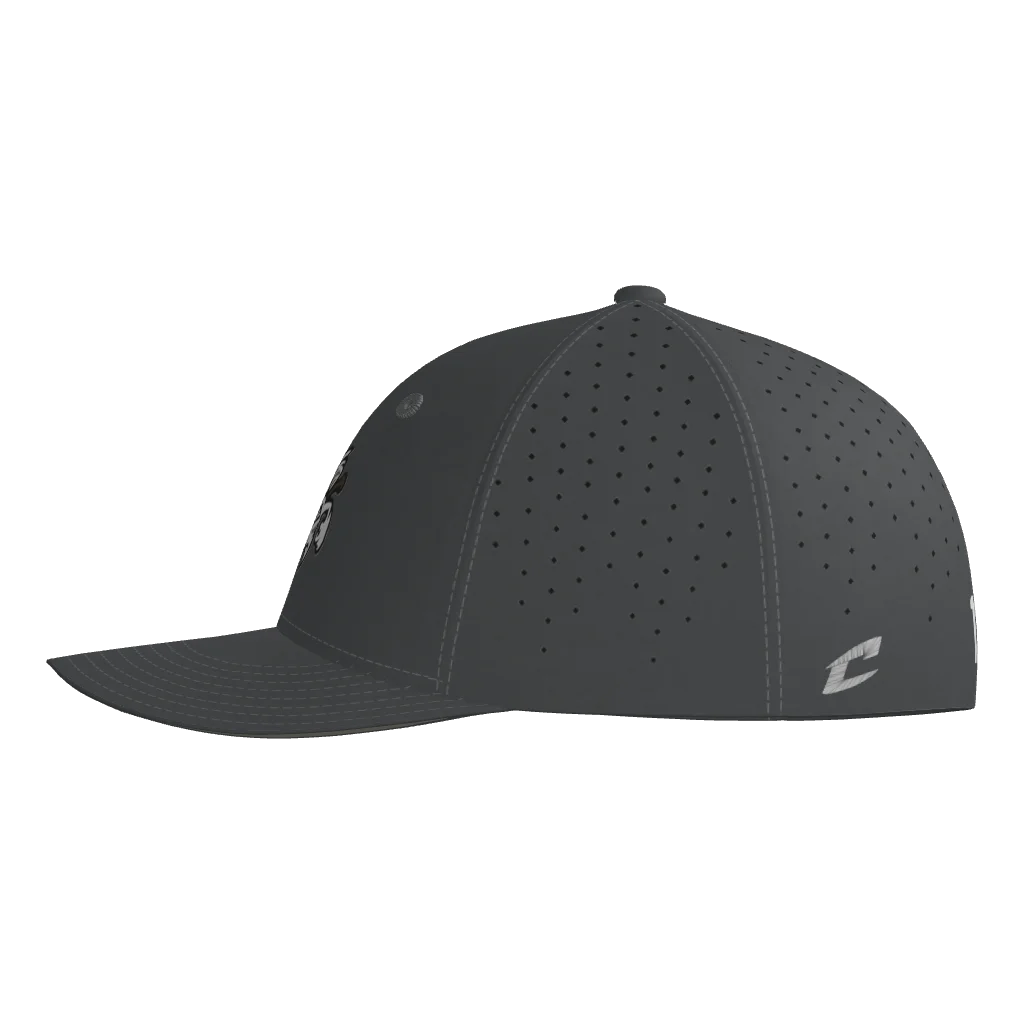 Storm Chasers Grey Angry Twister Hat - Champro Flex Fit