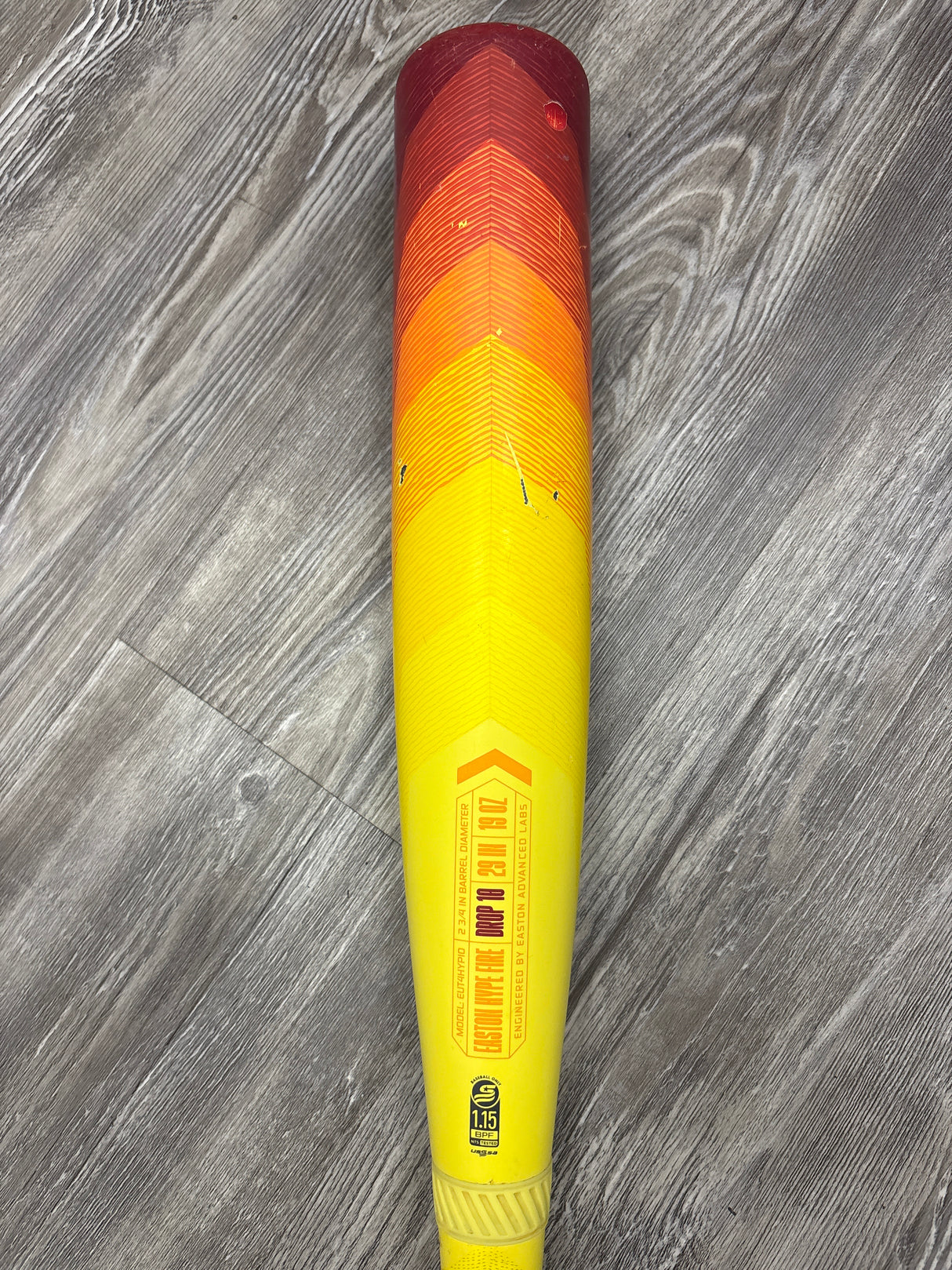 Used 2024 Easton Hype Fire 29/19 USSSA Certified Drop 10