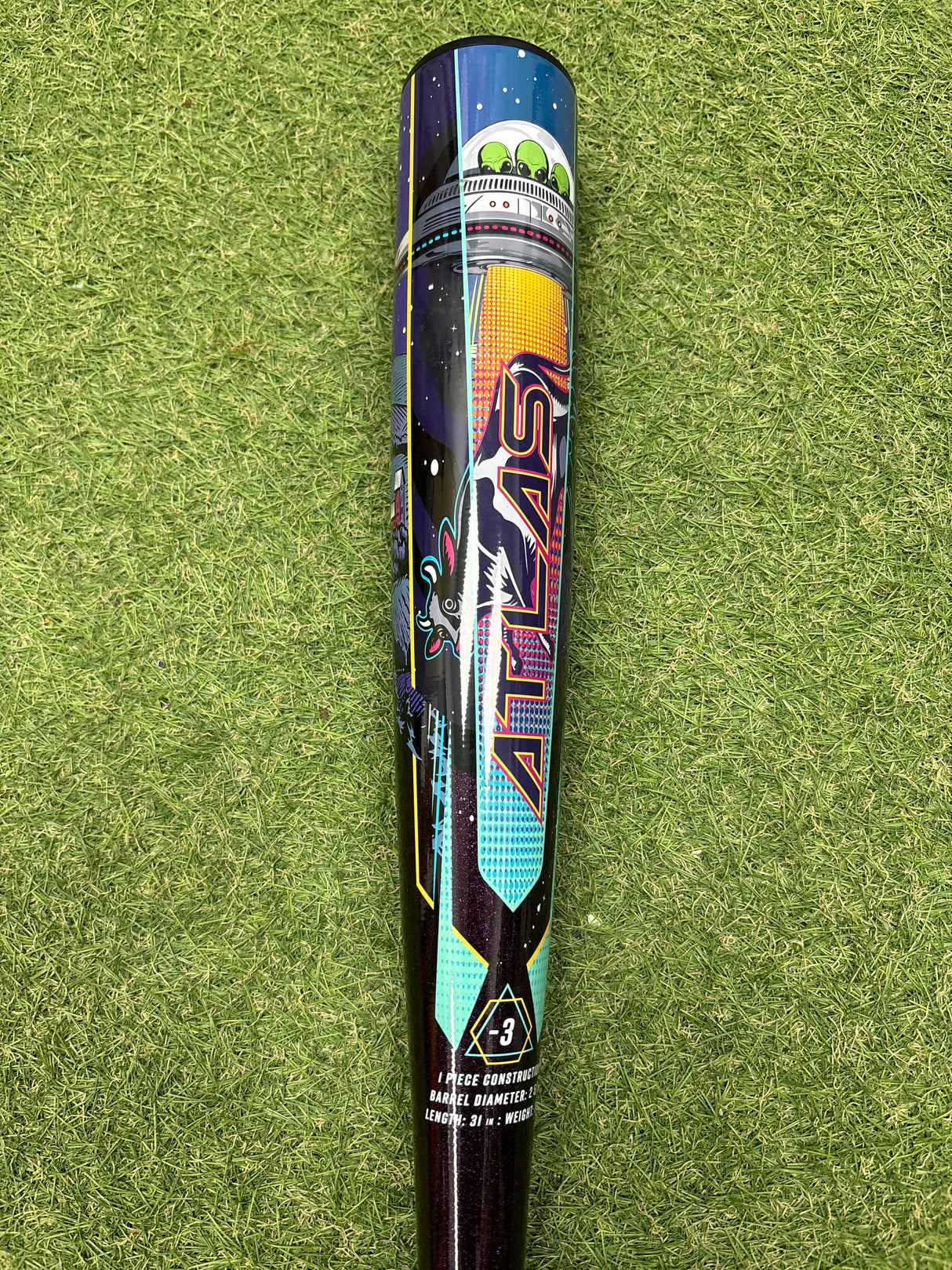 Used 2026 Louisville Slugger Atlas "Area 51" 31/28 BBCOR Certified Drop 3