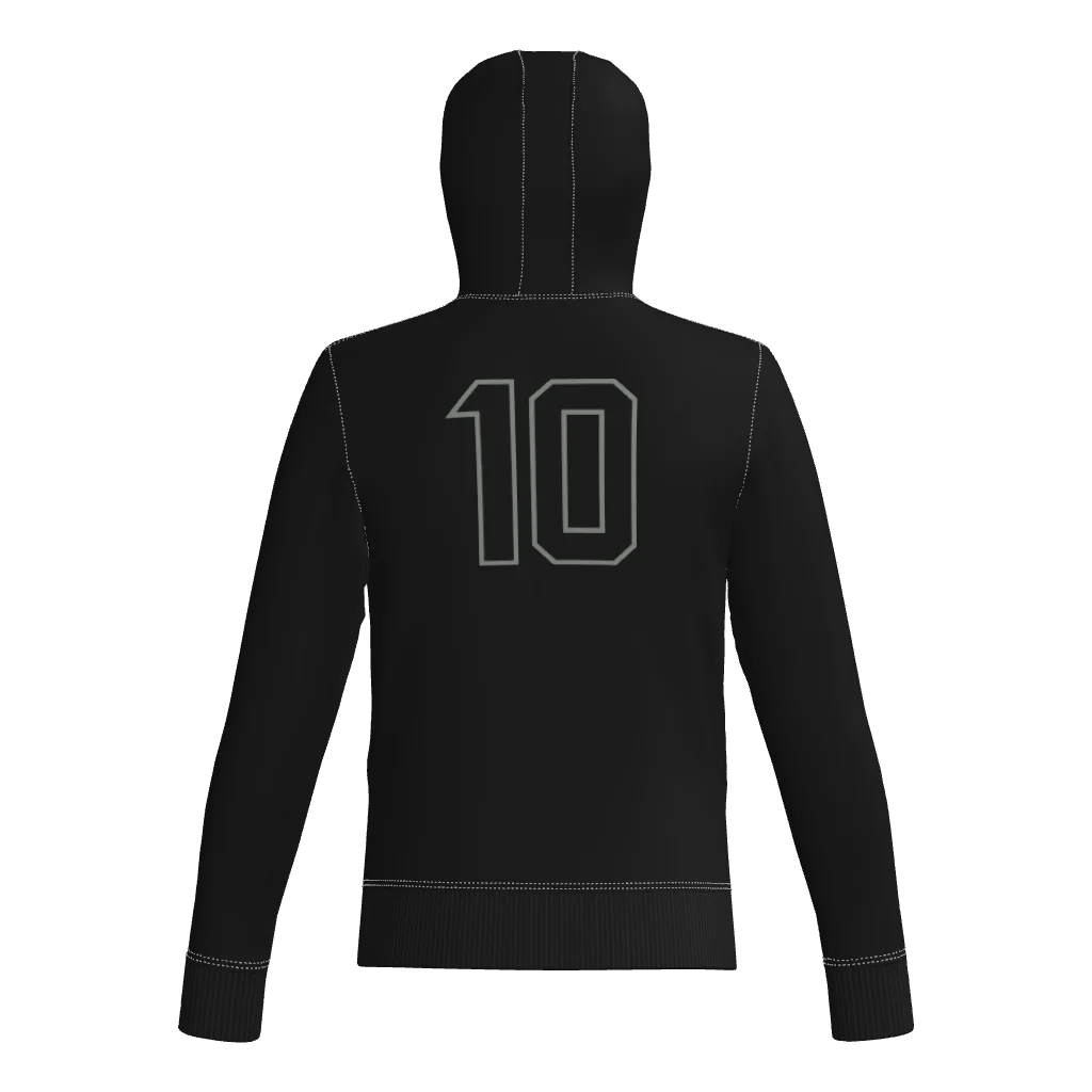 Bower Lightning 60/40 Cotton Blend DTF Fleece Player Hoodie