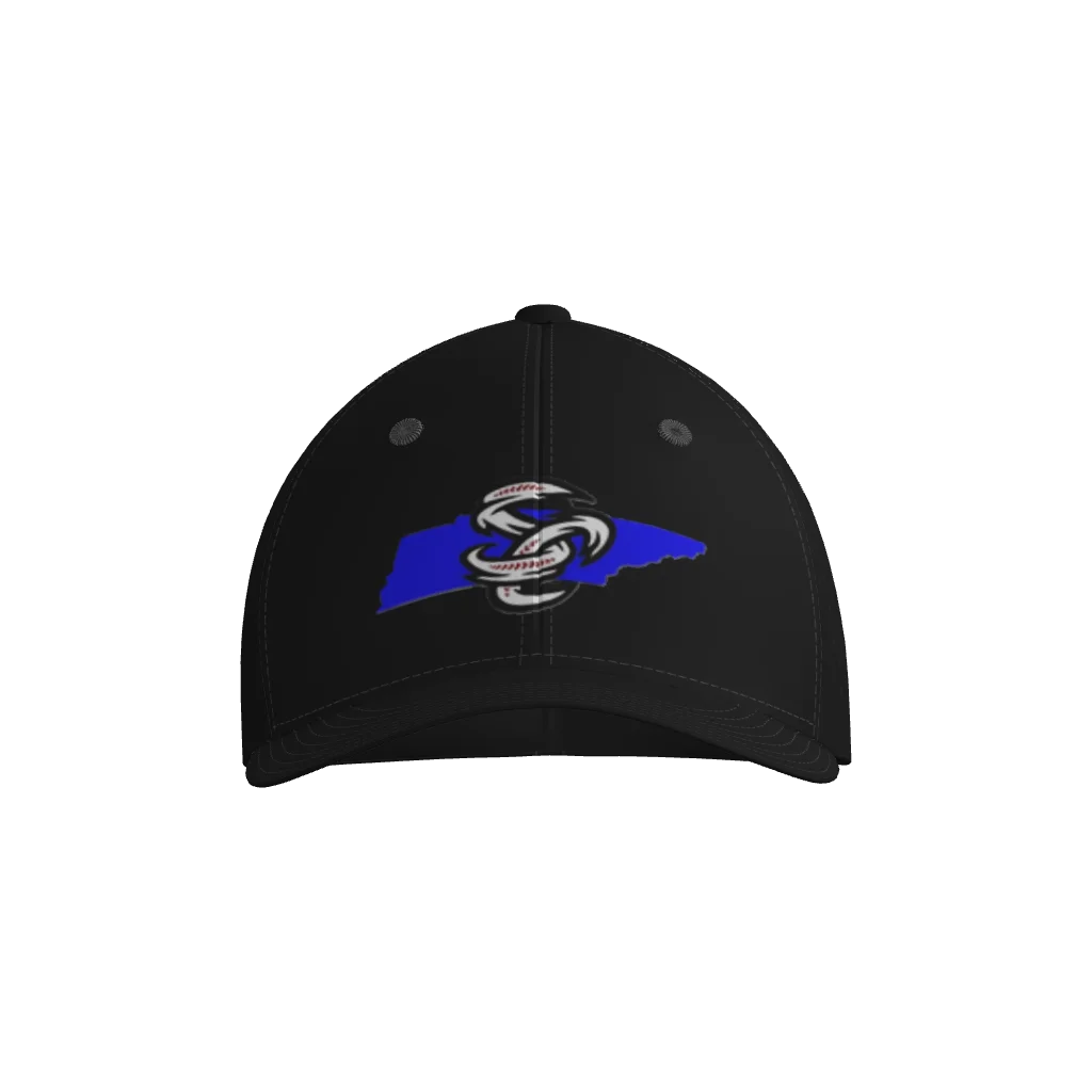 Storm Chasers Black TN Hat - Champro Flex Fit