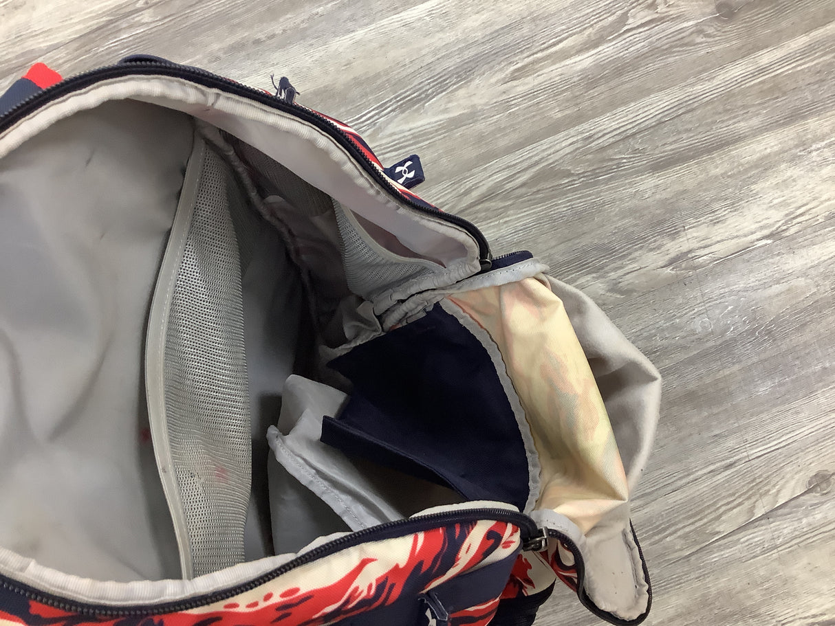 Used Under Armor Utility Baseball Print Backpack