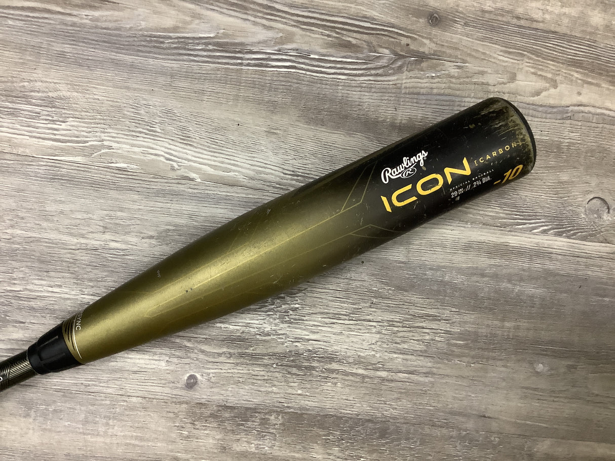 Used 2023 Rawlings Icon 29/10 USSSA Certified Drop 10