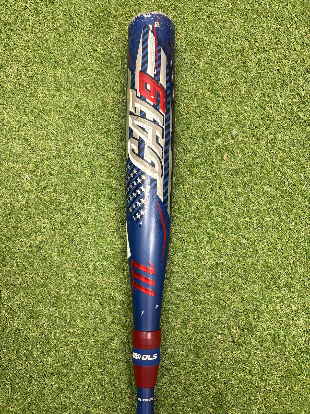 Used 2022 Marucci Cat 9 Composite Pastime Edition 31/23 USSSA Certified Drop 8