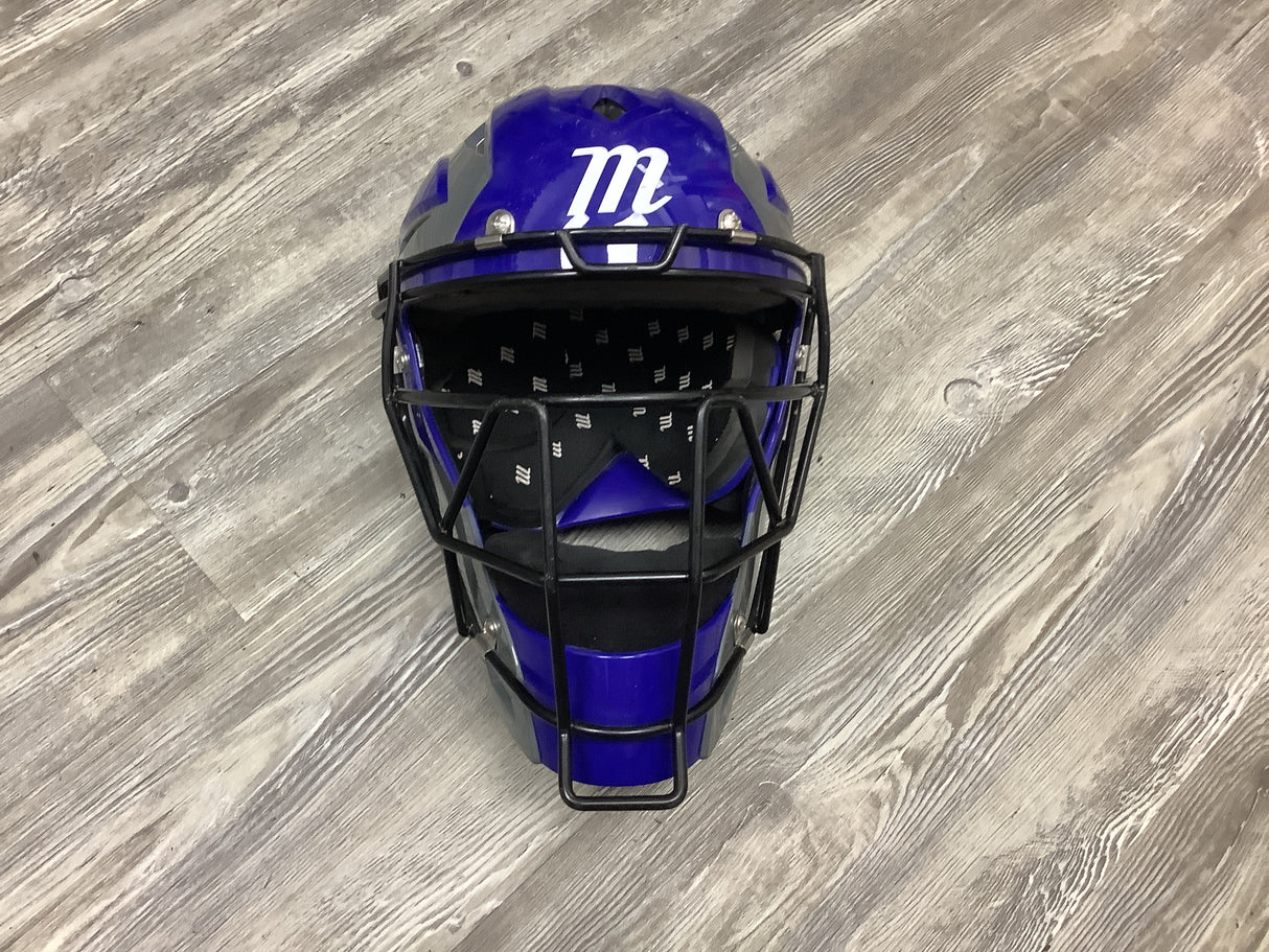 Used Marucci Catchers Helmet - Royal Blue