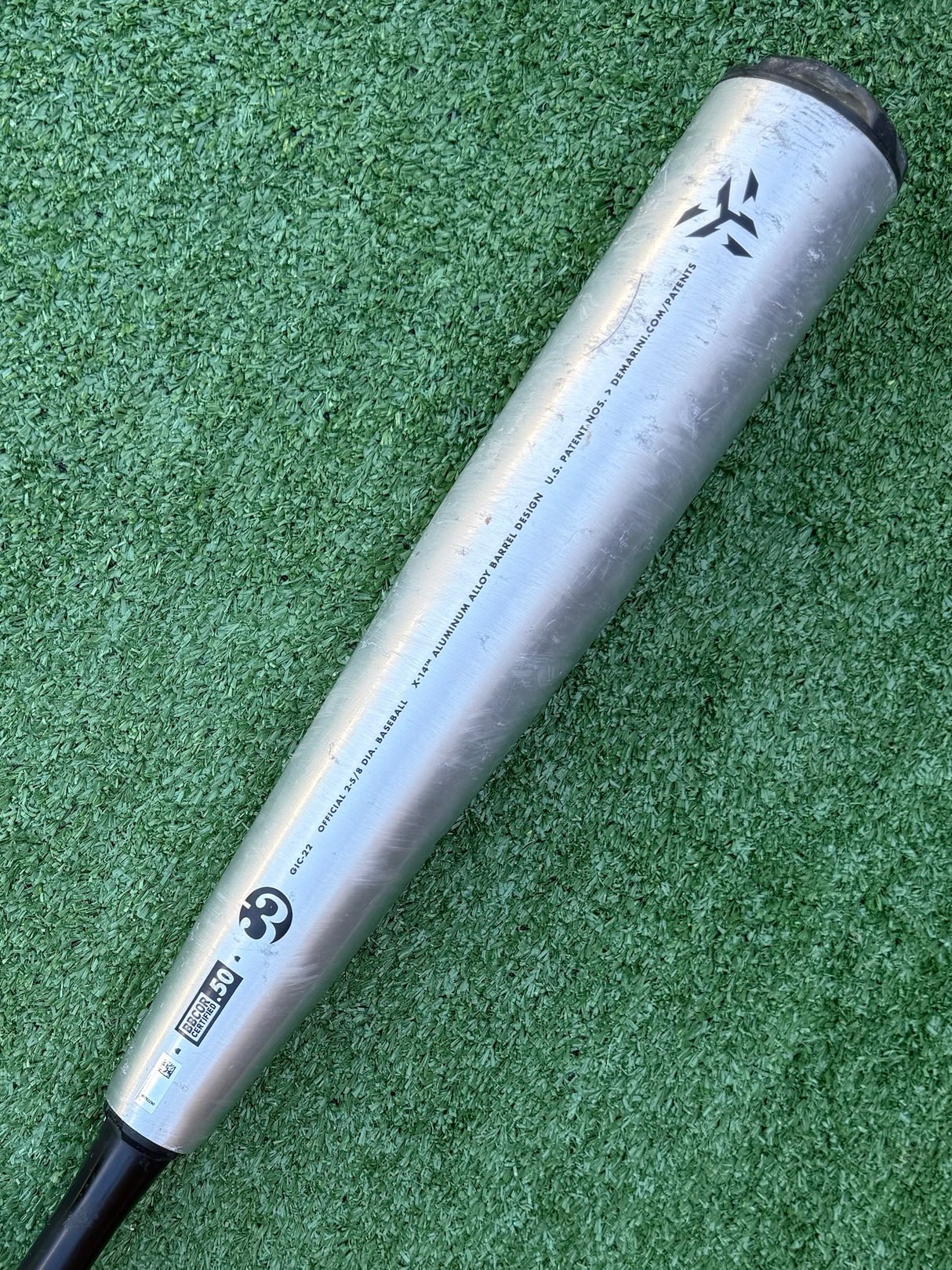 Used 2022 DeMarini “The Goods” Hybrid 32/29 BBCOR Certified Drop 3