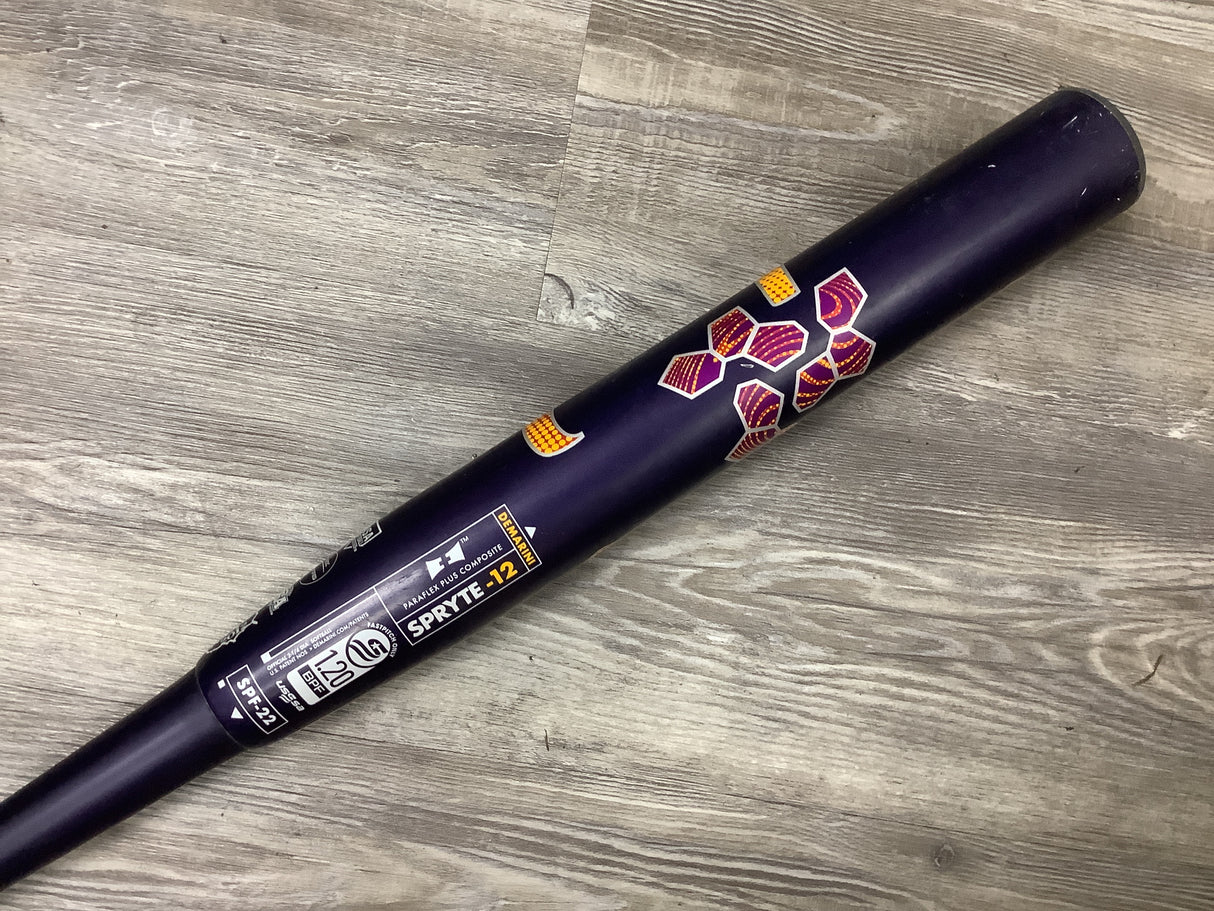 Used 2022 DeMarini Spryte 32/20 Drop 12 Fast Pitch Softball Bat