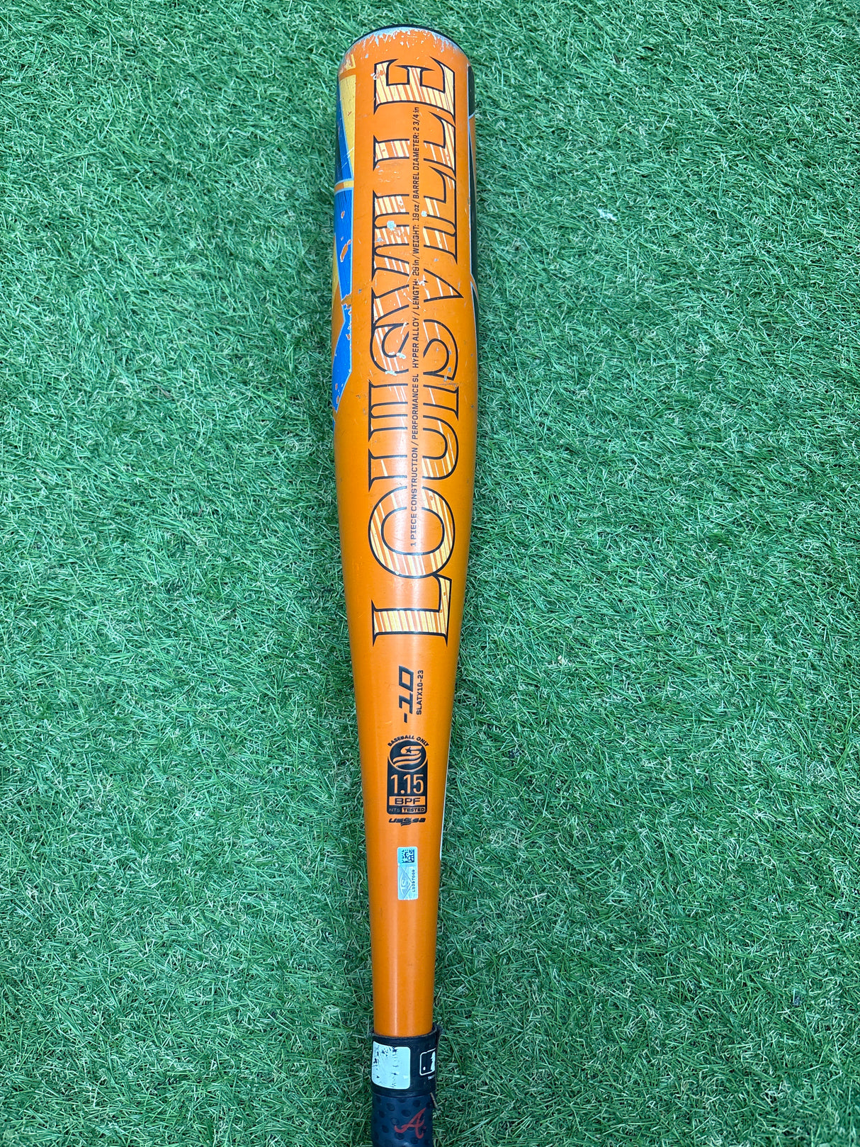 Used 2023 Louisville Slugger Atlas 29/19 USSSA Certified Drop 10