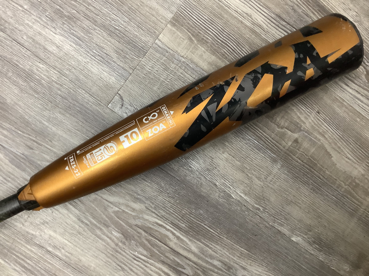 Used 2022 DeMarini Zoa 30/20 USSSA Certified Drop 10