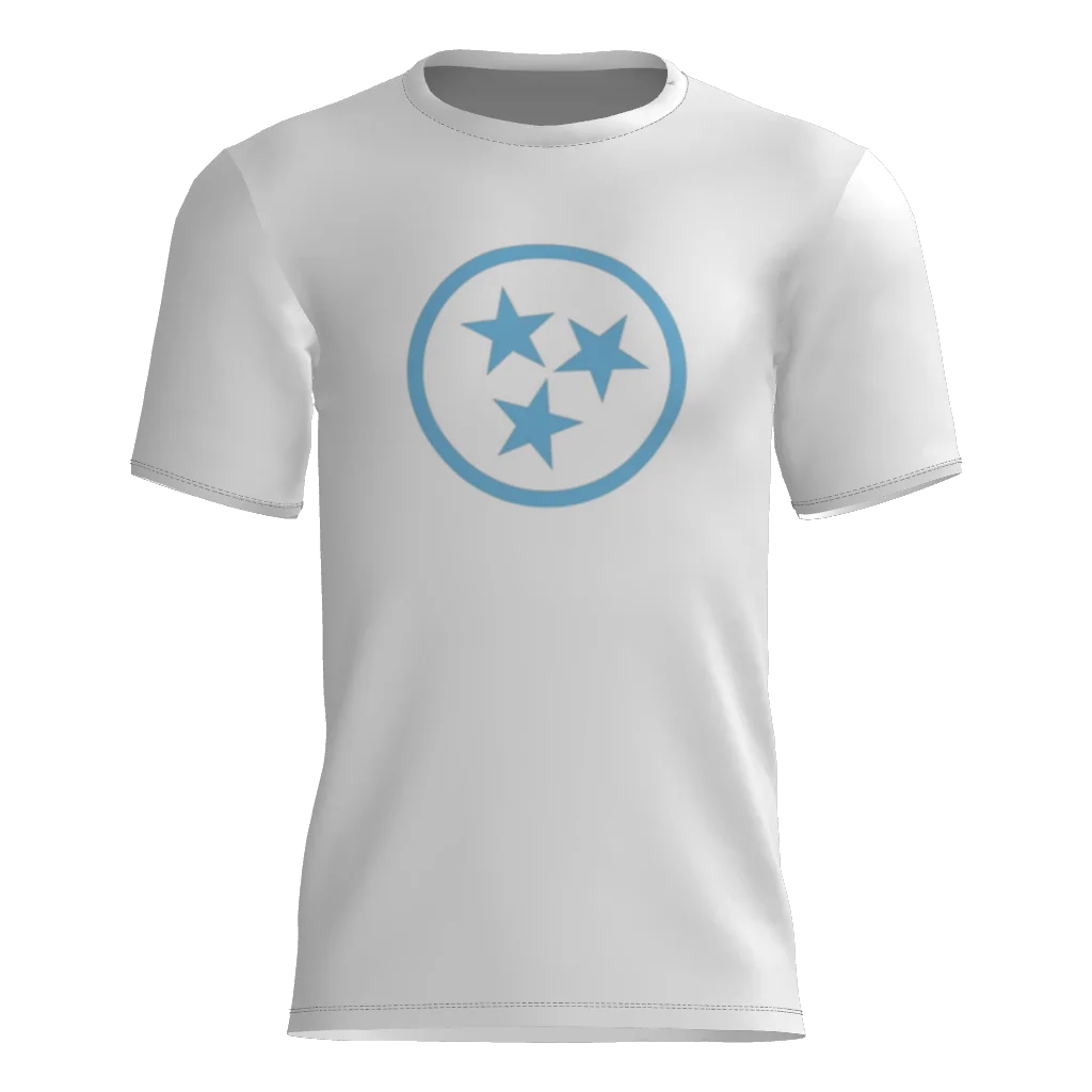 Tristar Elite White Short Sleeve Dri-Gear DTF Tee Shirt W/Number