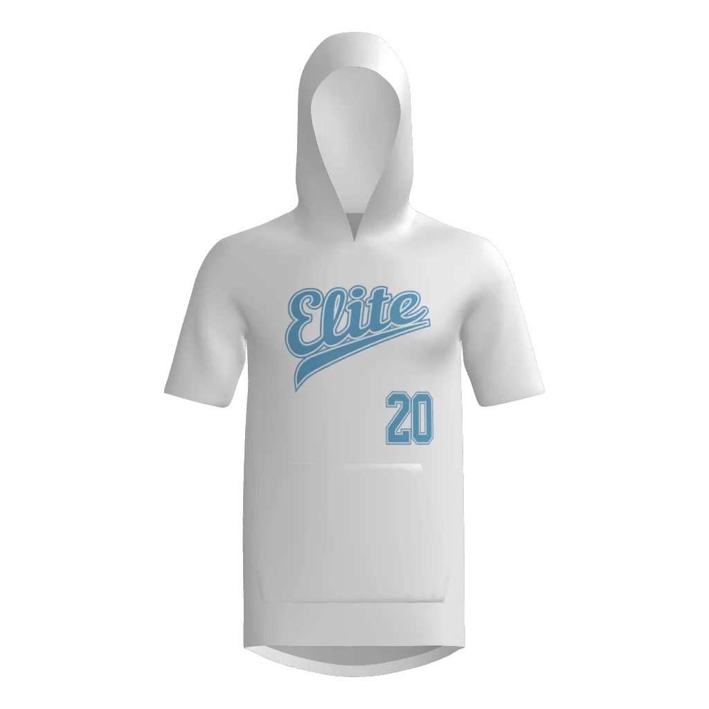 Tristar Elite White Short Sleeve Sublimated Hoodie