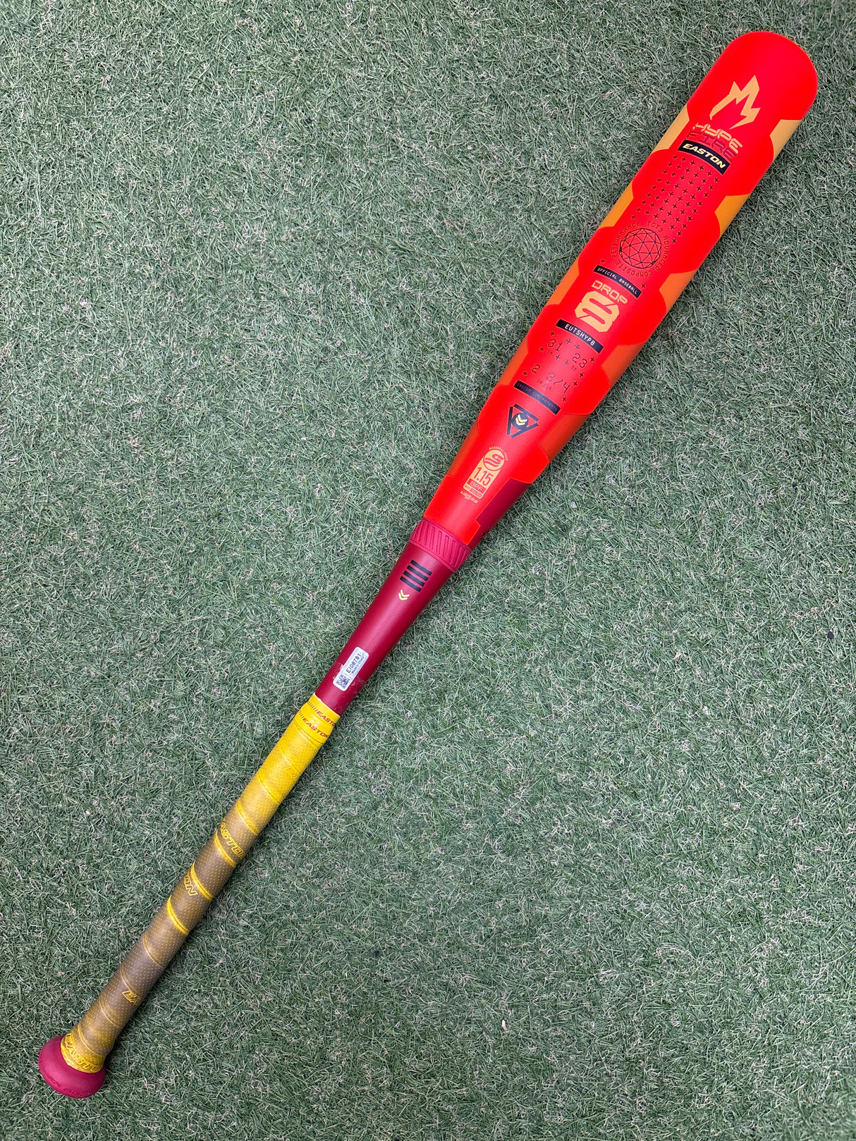 Used 2025 Easton Hype Fire 31/23 USSSA Certified Drop 8