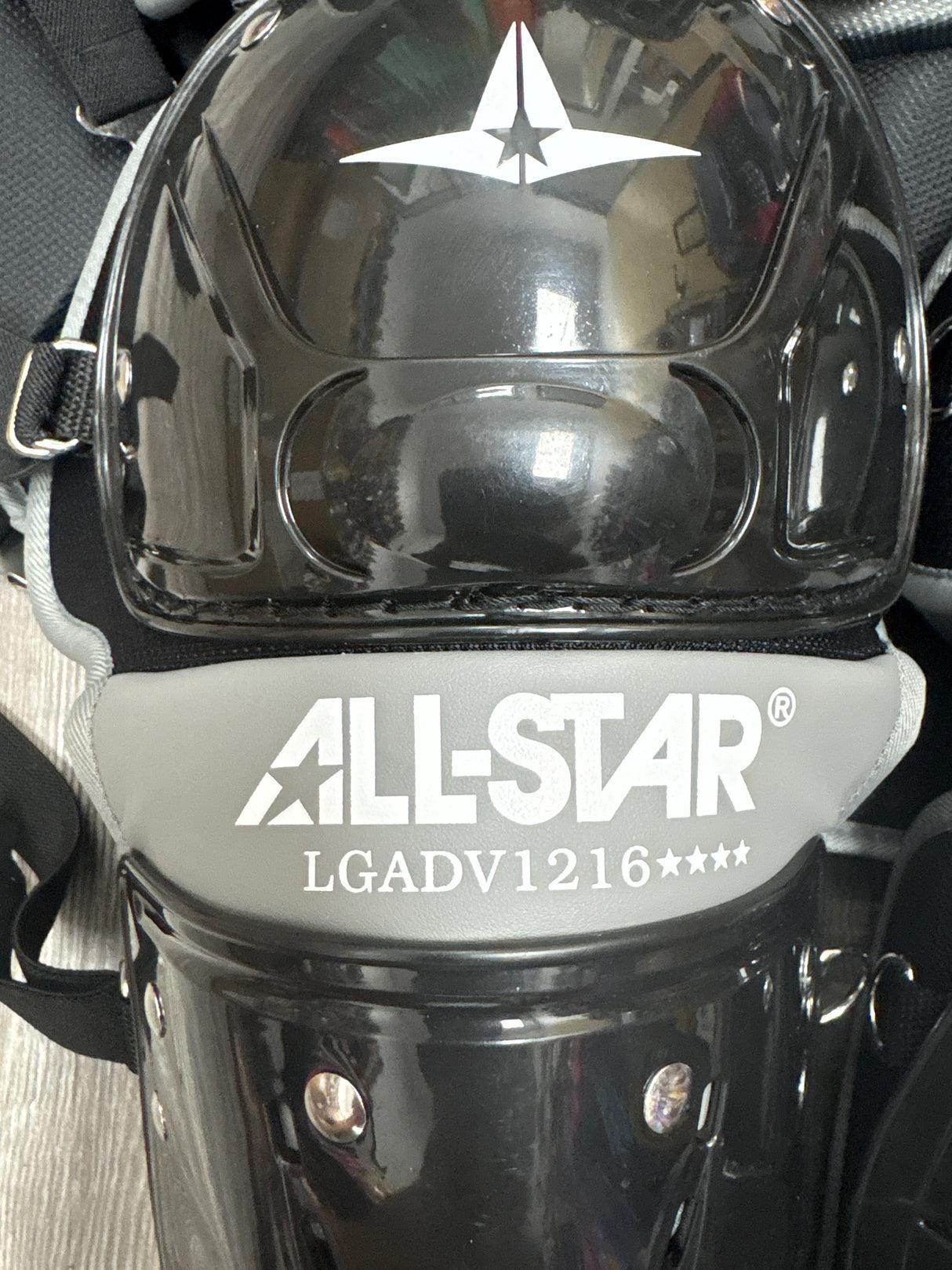 New All-Star Black Ages 12-16 Catchers Gear Set
