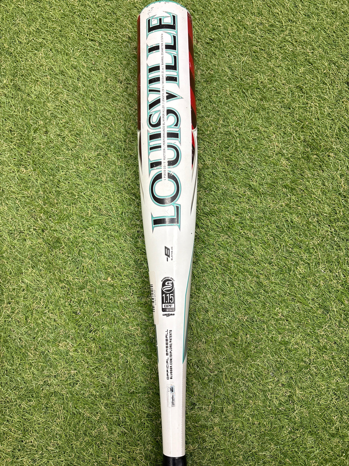 Used 2025 Louisville Slugger Atlas 29/21 USSSA Certified Drop 8