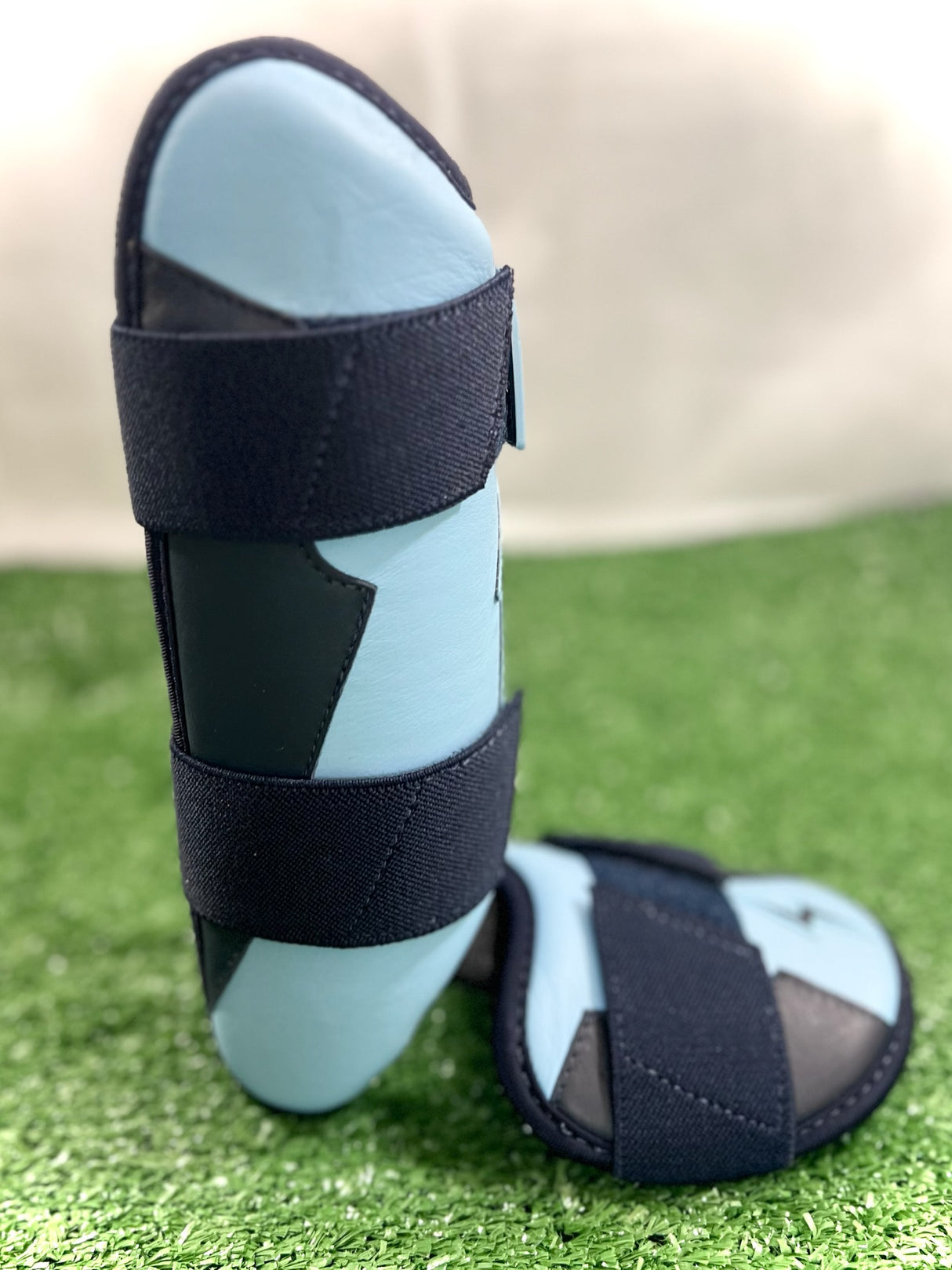 Bruce Bolt Signature Series Youth Size Leg Guard - Carolina Blue