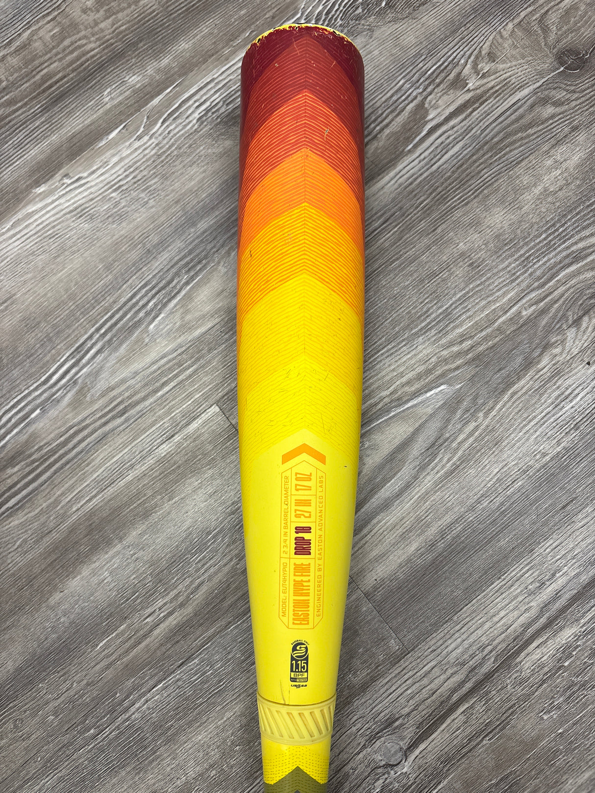 Used 2024 Easton Hype Fire 27/17 USSSA Certified Drop 10