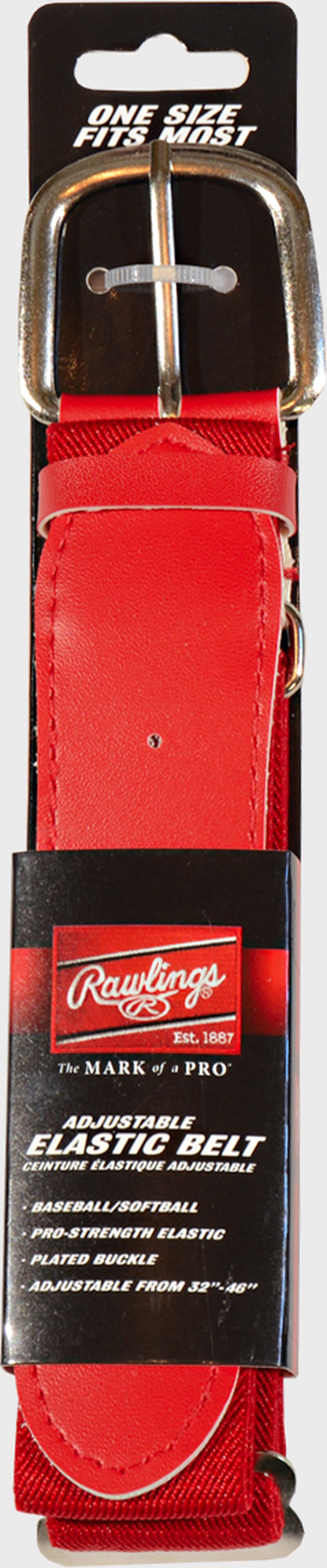 New Rawlings Adjustable Elastic Belt