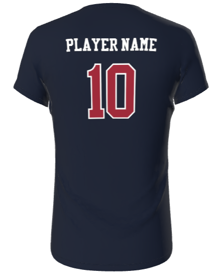 Carter Braves Champro Fan Tee Shirt
