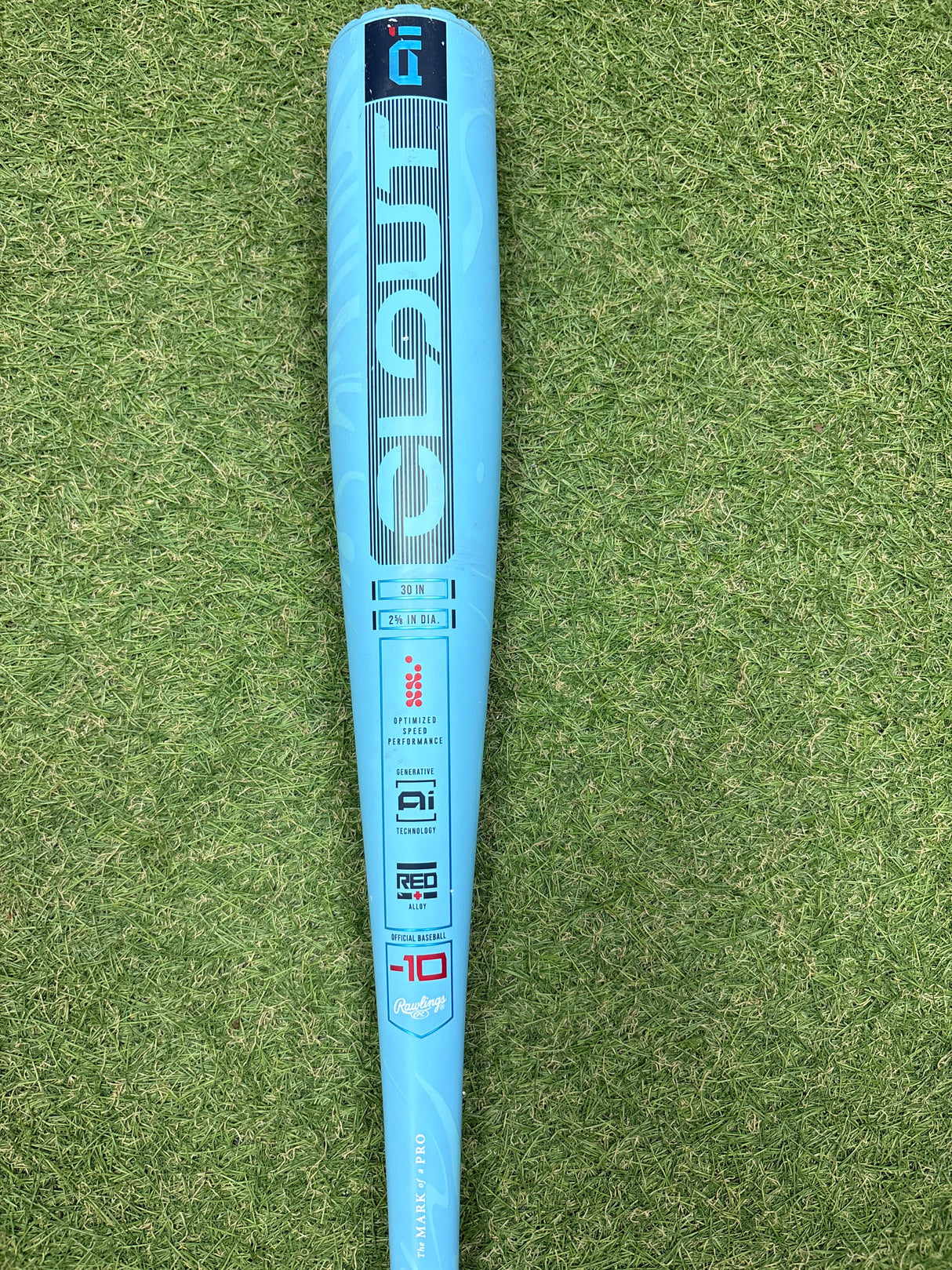 Used 2025 Rawlings Clout Ai 30/20 USA Bat Certified Drop 10