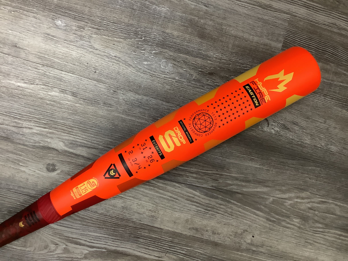 Used 2025 Easton Hype Fire 31/26 USSSA Certified Drop 5