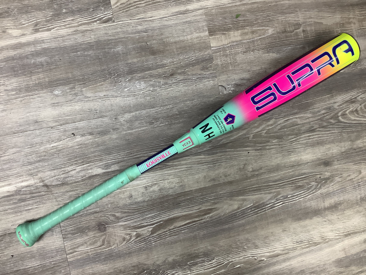 Used 2027 Louisville Slugger Supra 29/21 USSSA Certified Drop 8