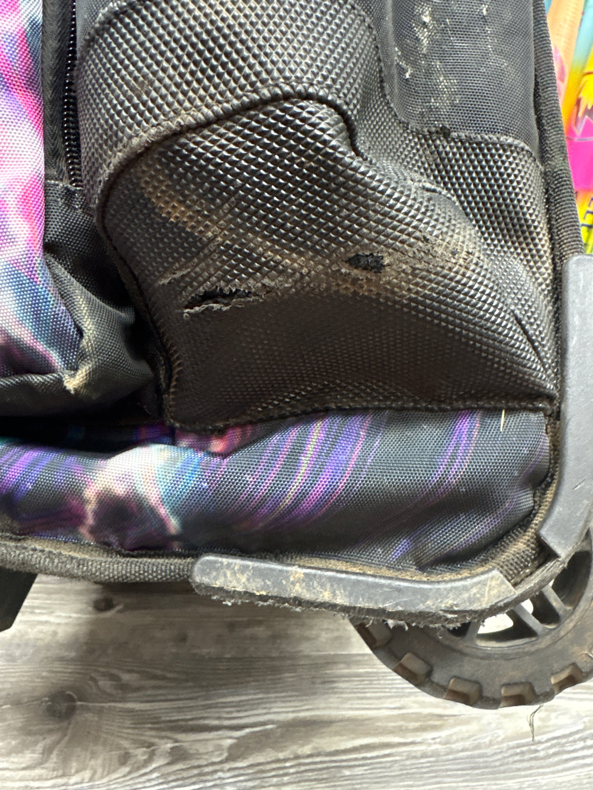 Used Boombah Roller Bag - Neon Lightning