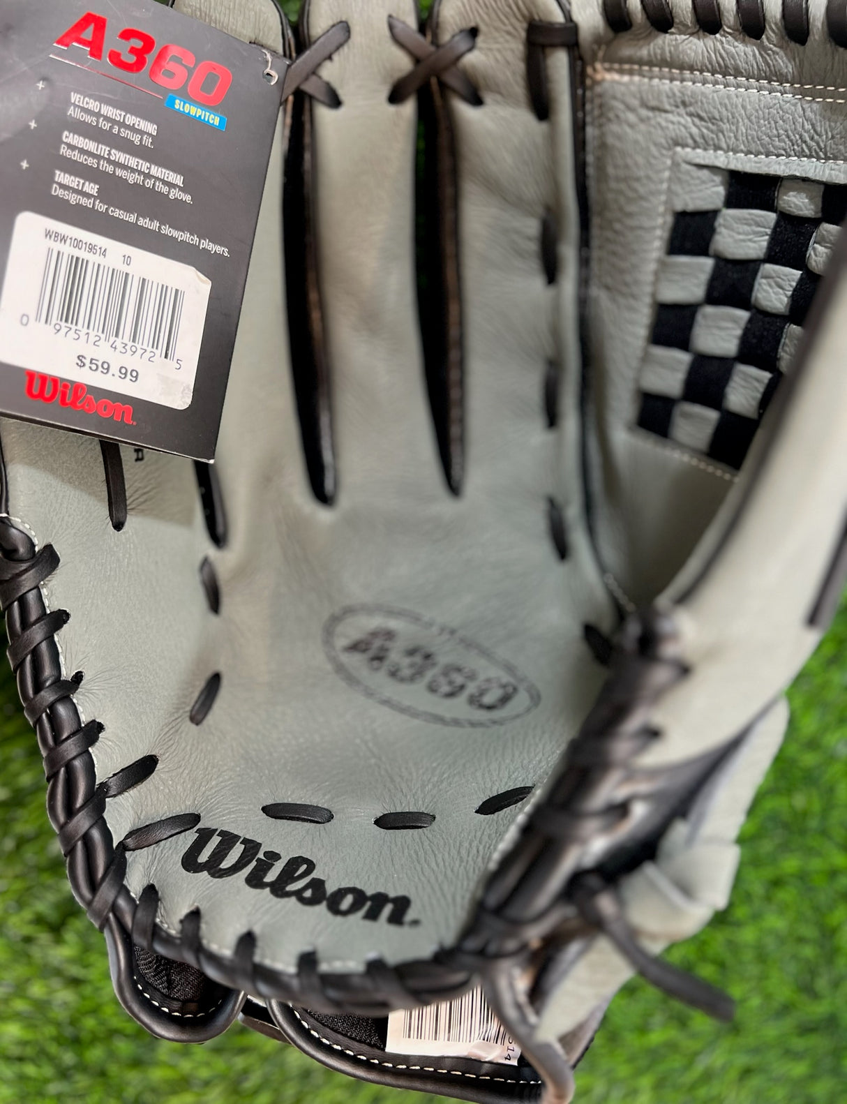 Wilson A360 14" Closed Weave Web Slow Pitch Glove