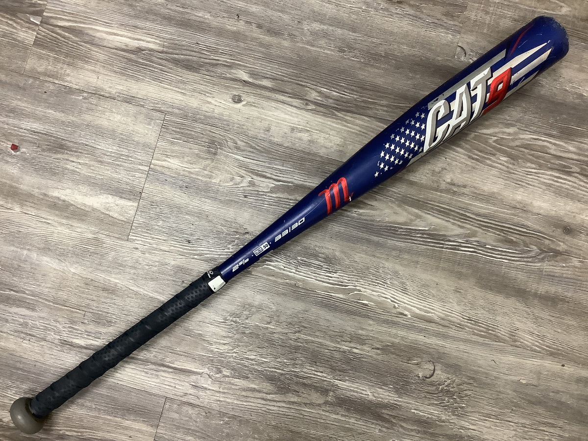 Used 2021 Marucci Cat 9 33/30 BBCOR Certified Drop 3