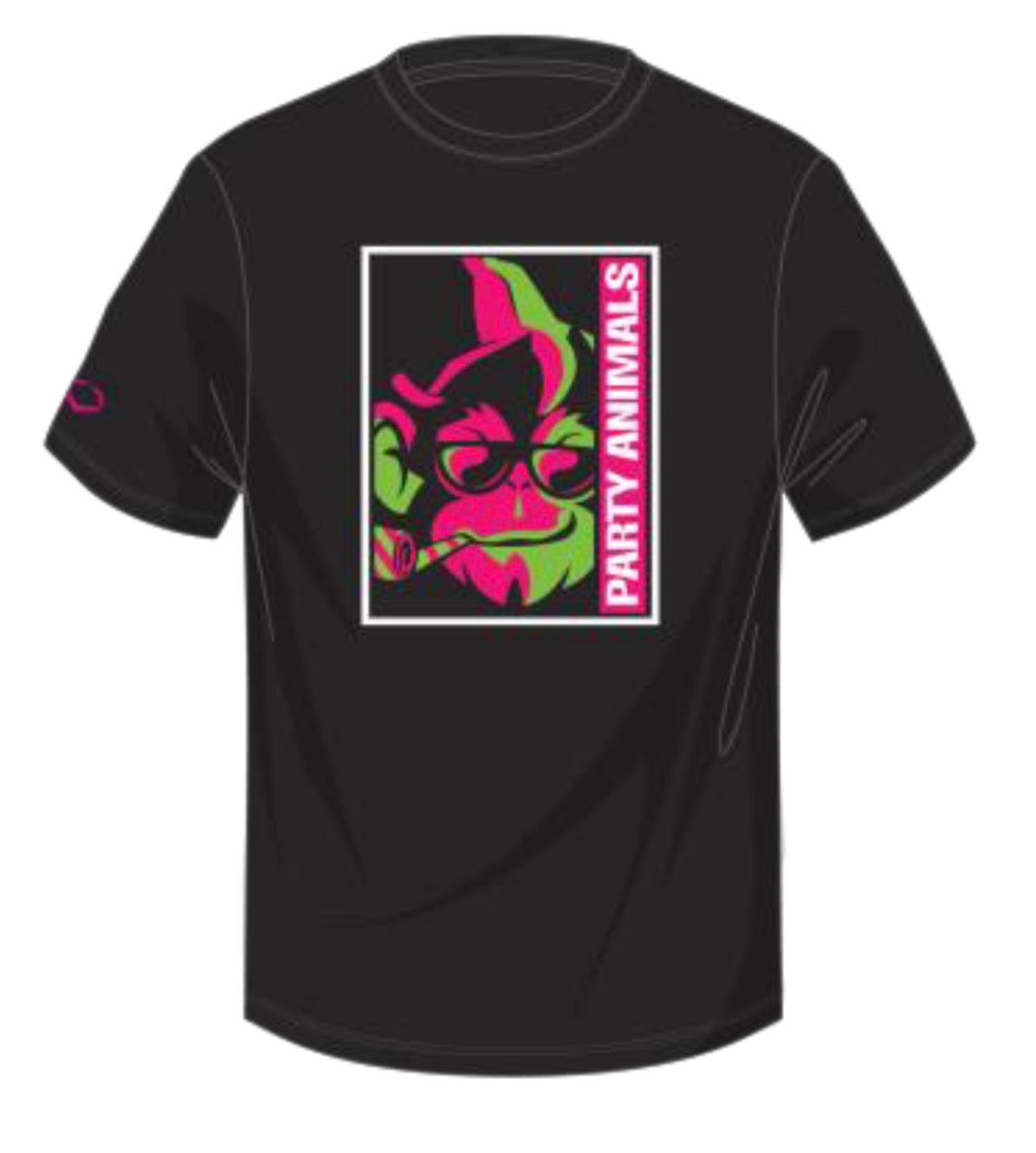 Evoshield Party Animals 100% Cotton Poster Tee