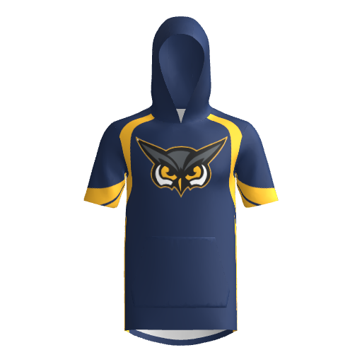 Hoots Short Sleeve Sublimated Hoodie