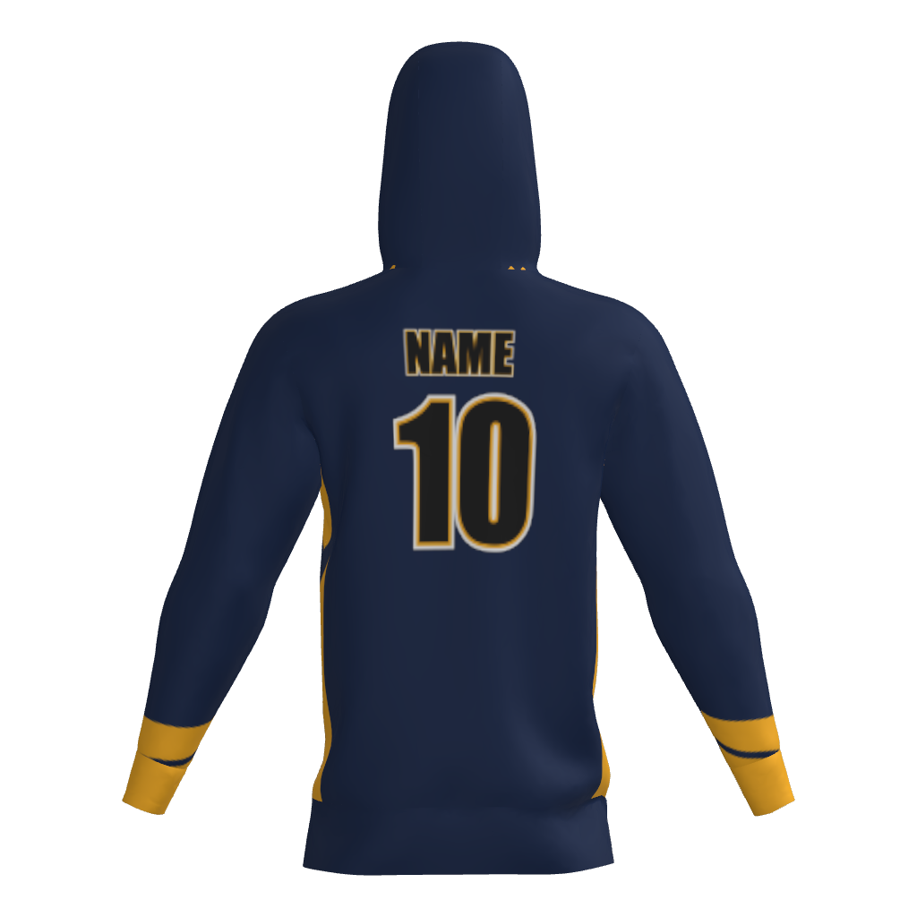 Hoots Sublimated Fleece Hoodie W/ Number