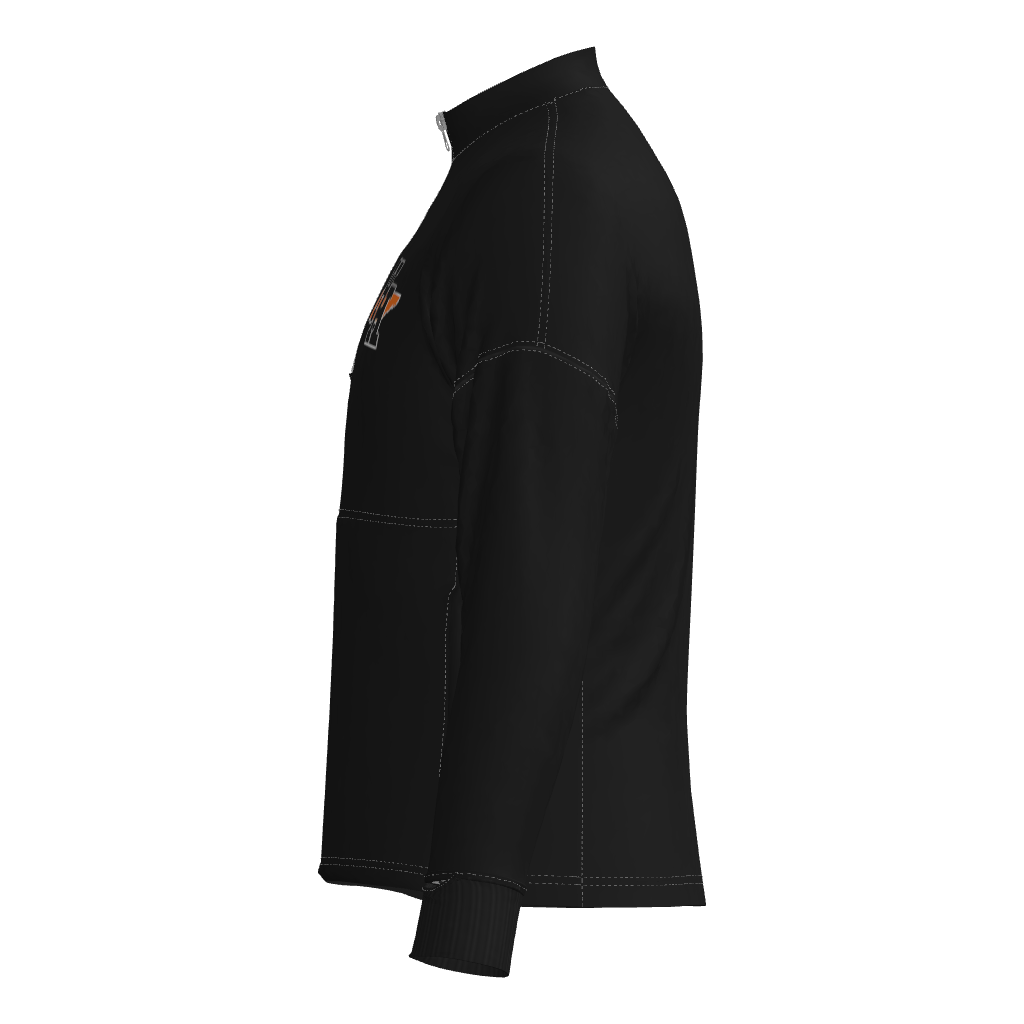 Hustlin' Hounds Fleece 1/4 Zip Crew Neck Jacket