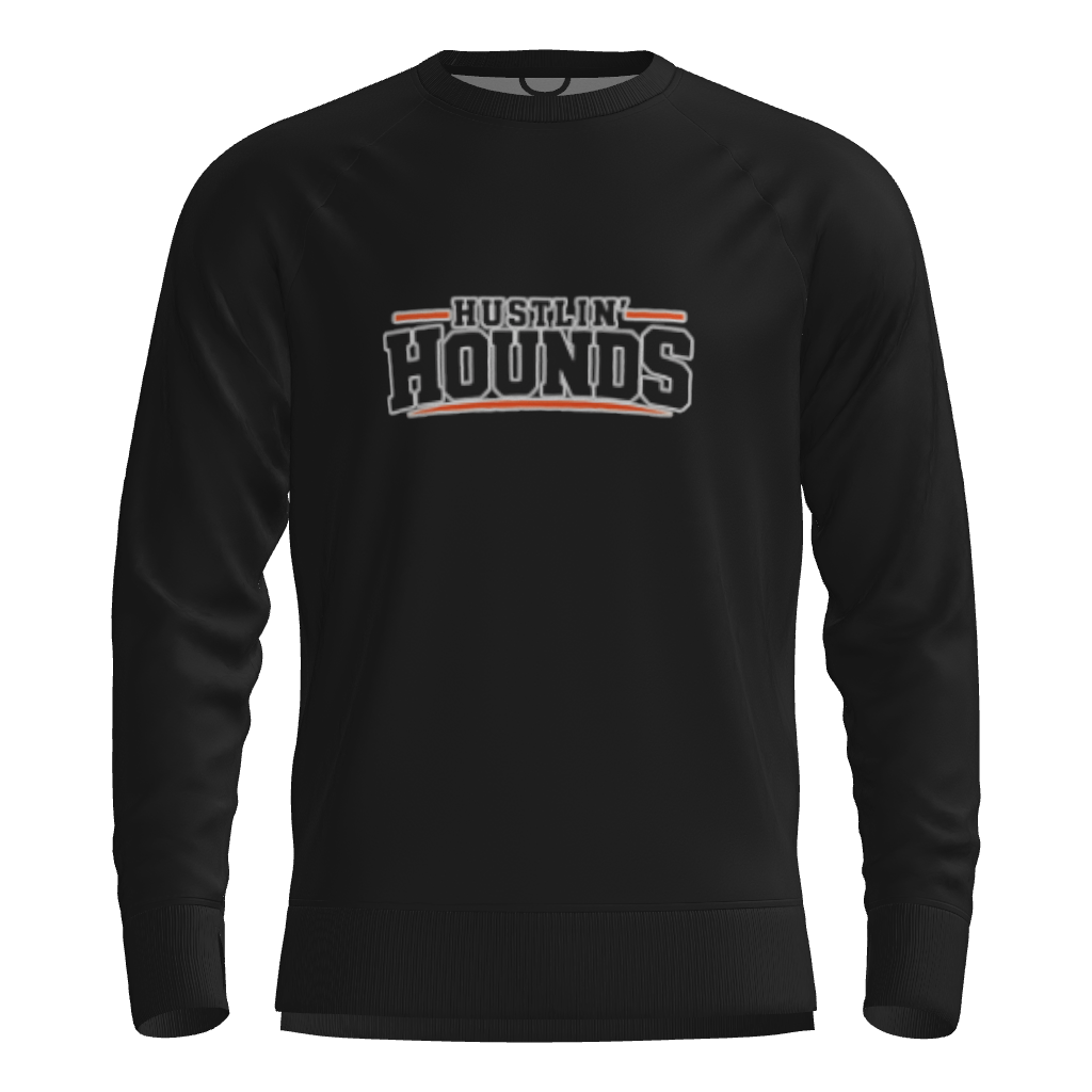 Hustlin’ Hounds Fleece Crew Neck Sweatshirt