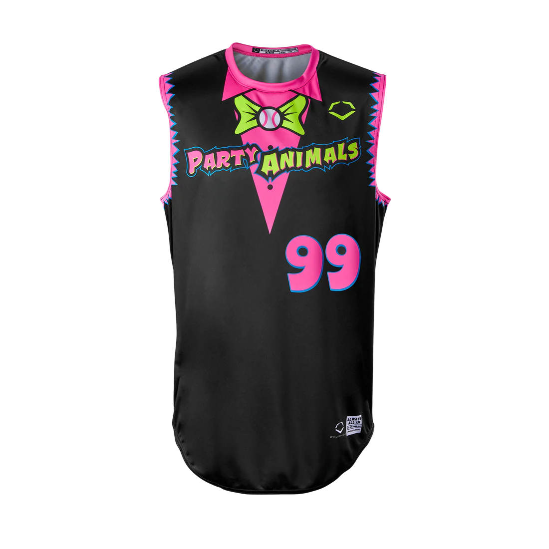 New EvoShield Party Animals Sleeveless - Black Tuxedo