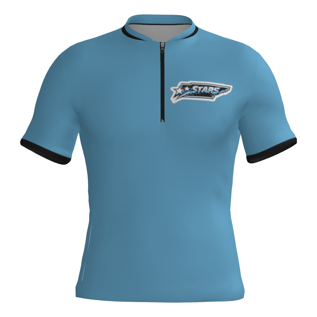 The Stars Short Sleeve Youth Cage Jacket - Blue
