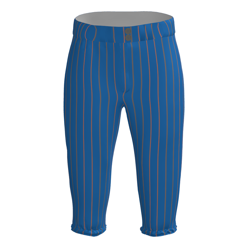 Kinetic Athletics Sublimated Knicker Tall Pant - Blue Pin Stripe