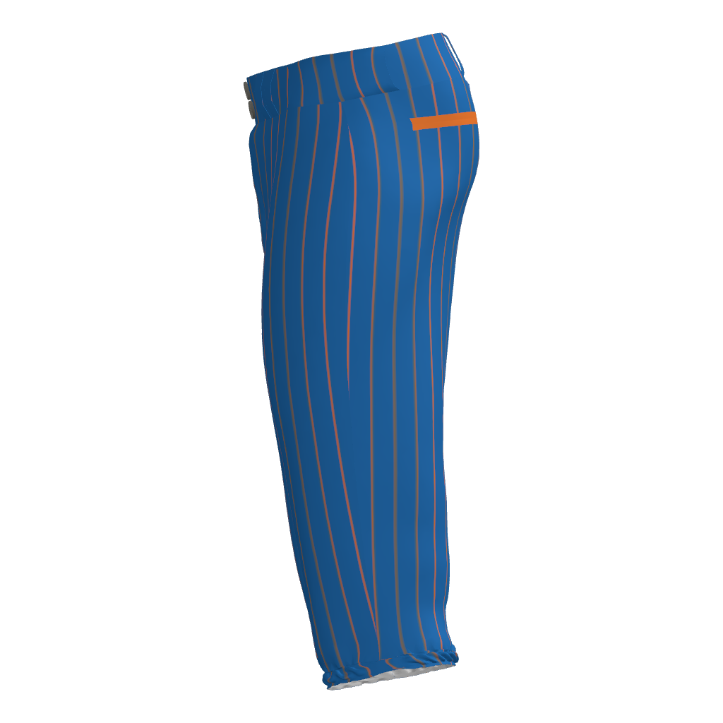 Kinetic Athletics Sublimated Knicker Tall Pant - Blue Pin Stripe