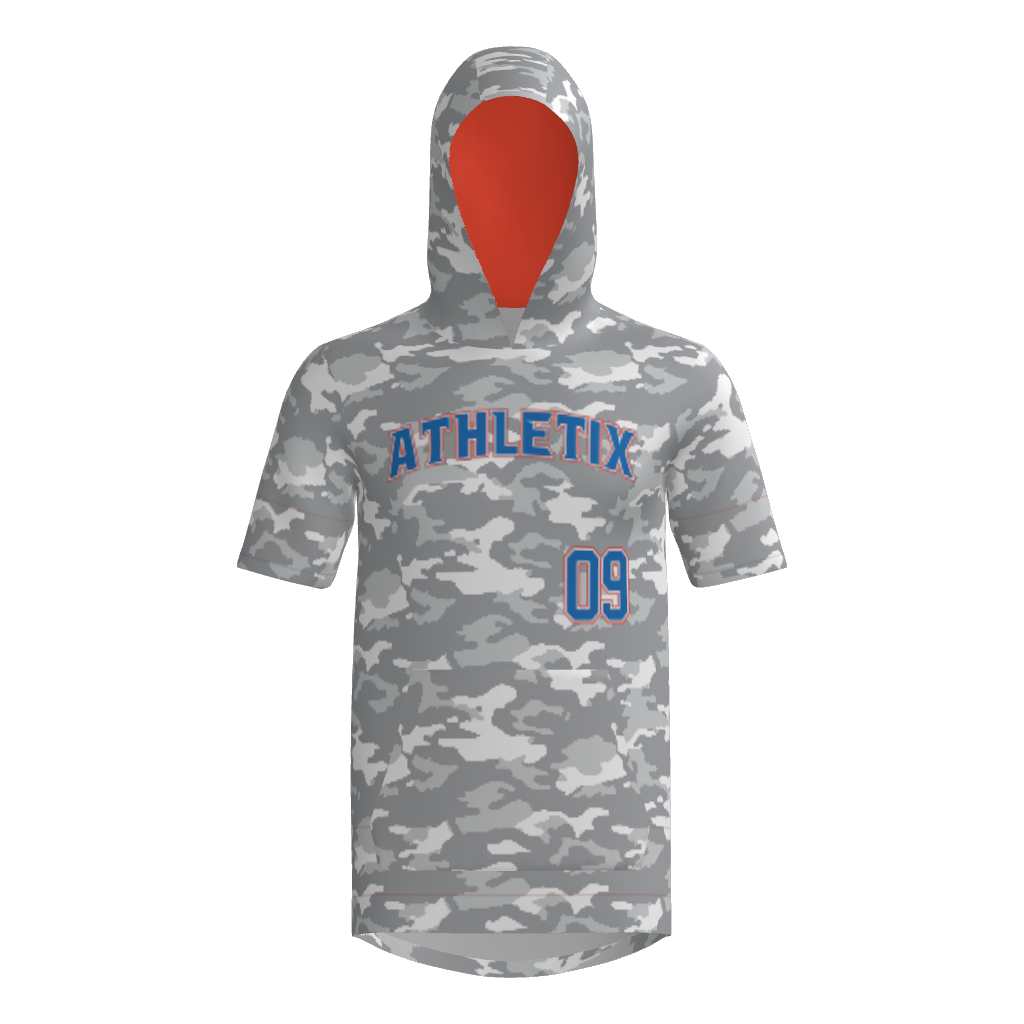 Kinetic Athletix Short Sleeve Sublimated Player Hoodie - Camo