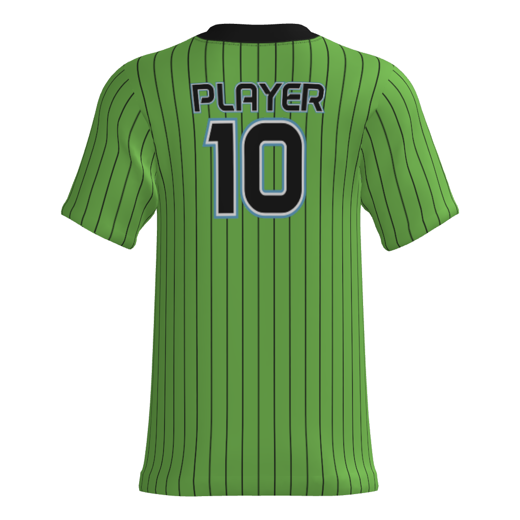 Radioactive Sluggers Faux Button Pull Over Game Jersey